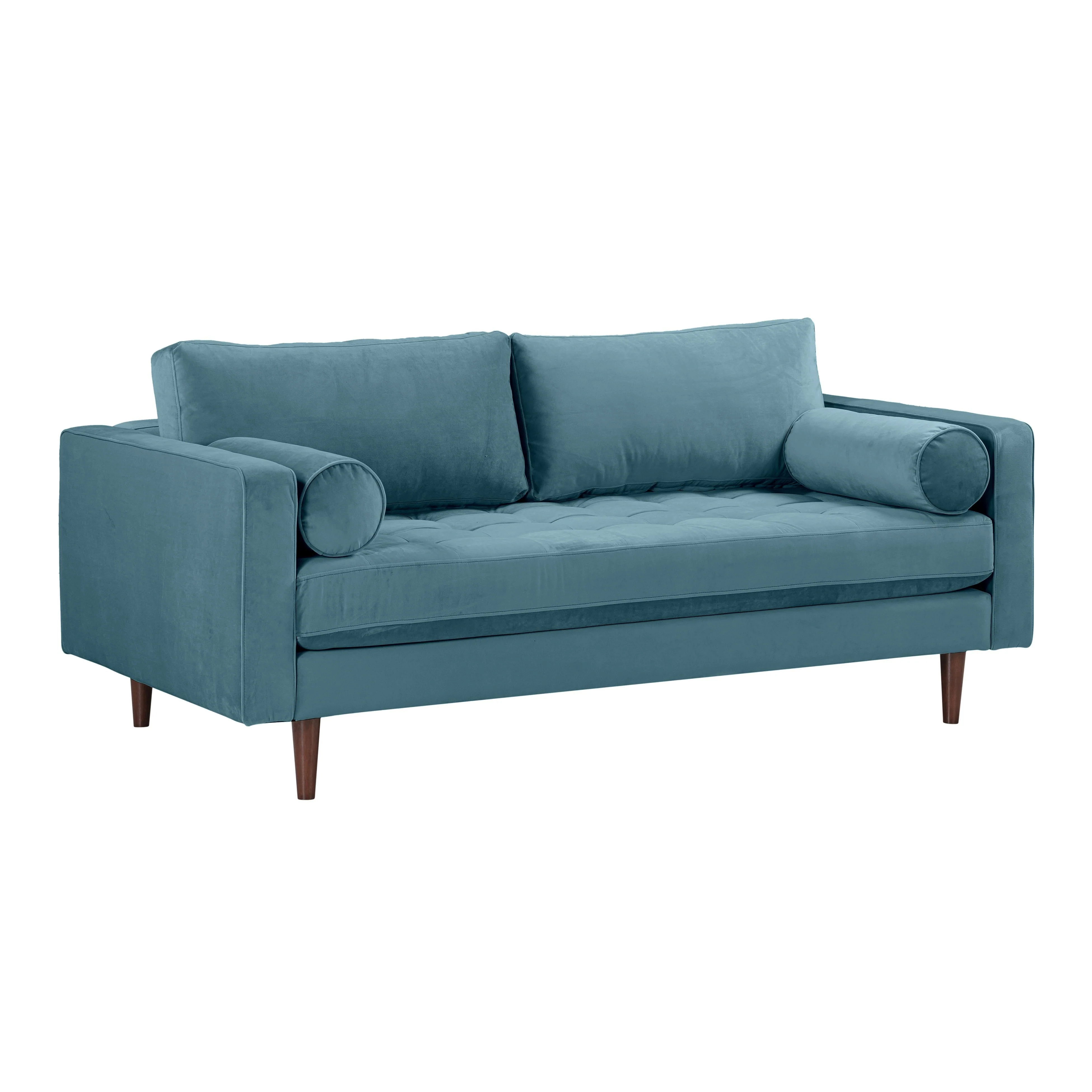 Cave Velvet Loveseat - Image 23