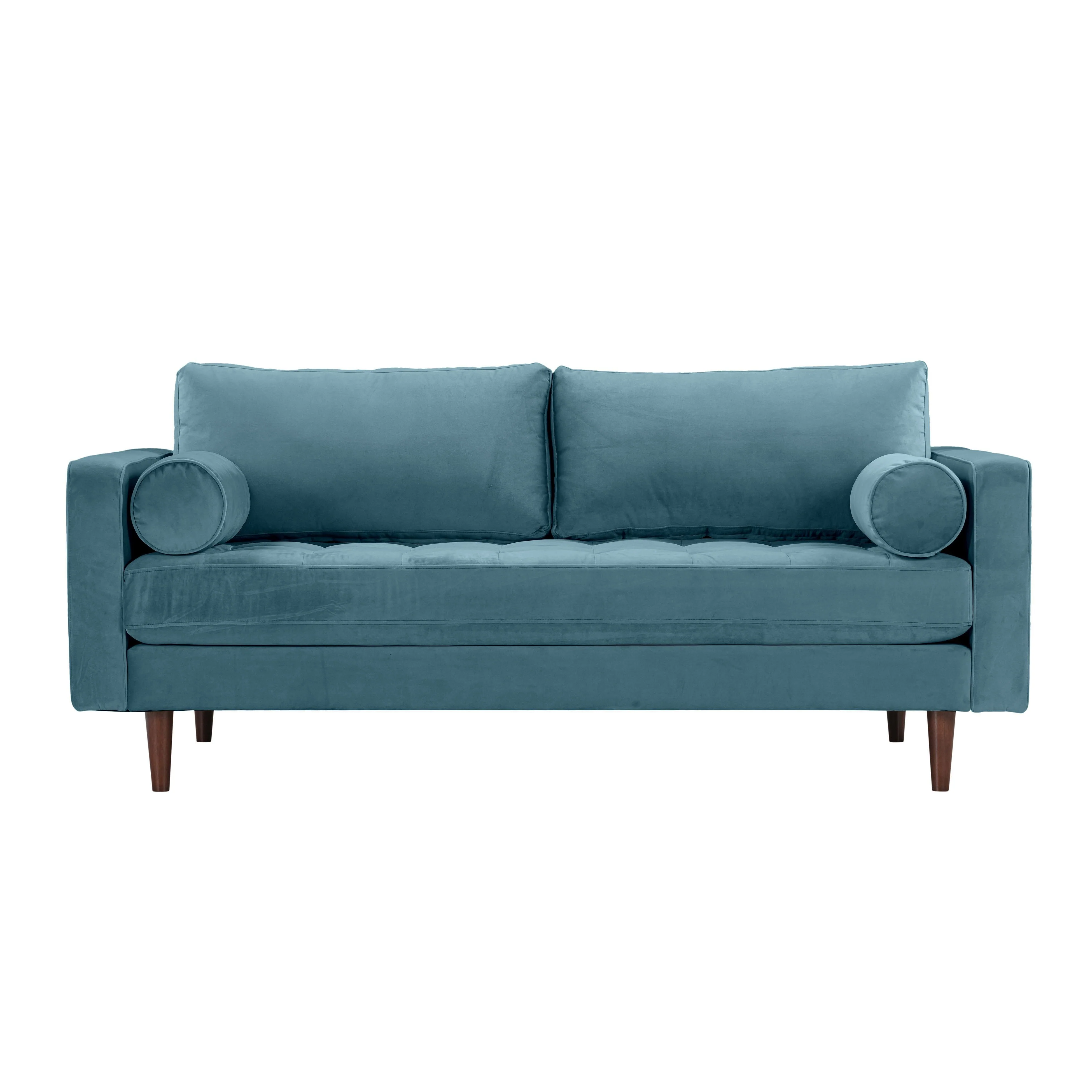 Cave Velvet Loveseat - Image 25
