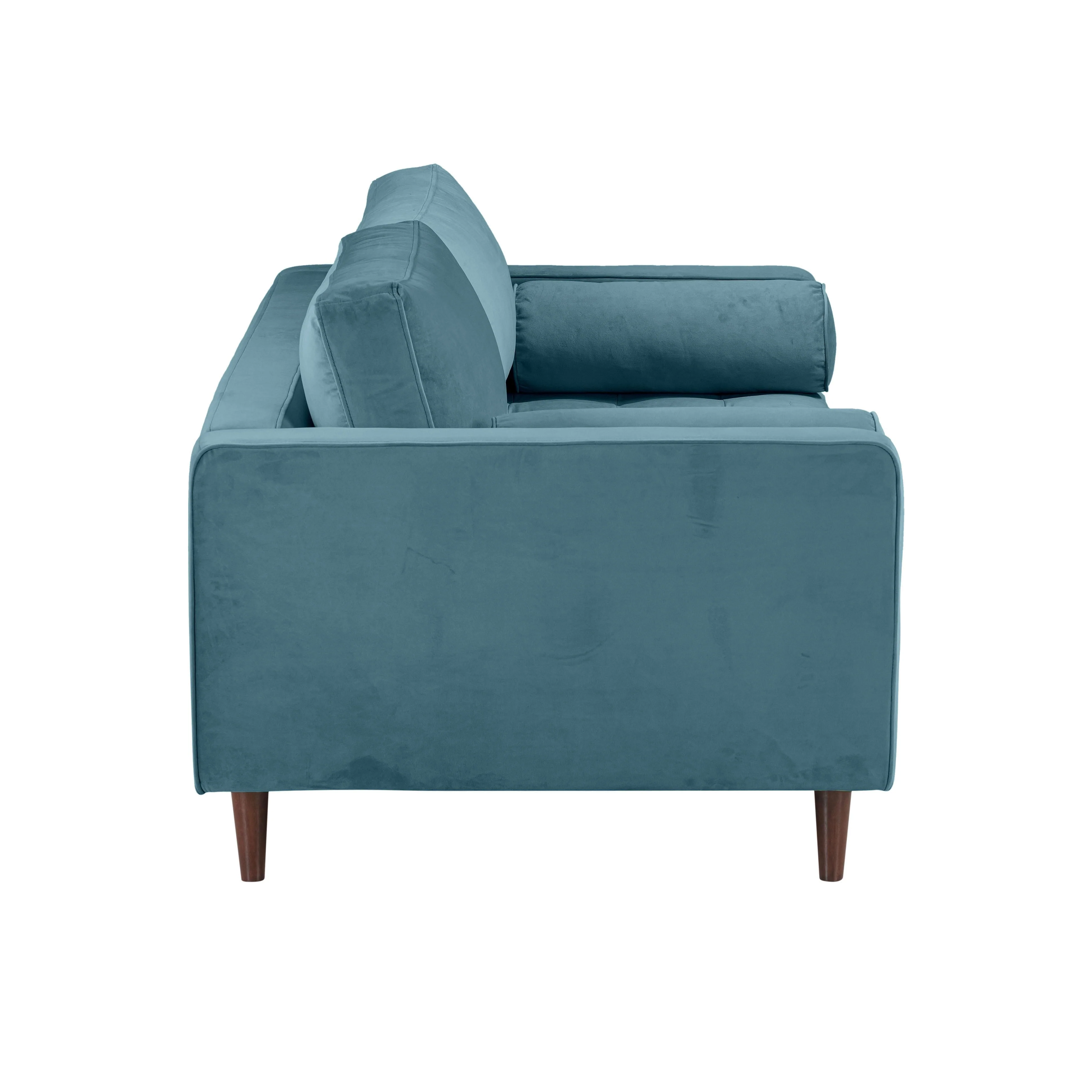 Cave Velvet Loveseat - Image 26