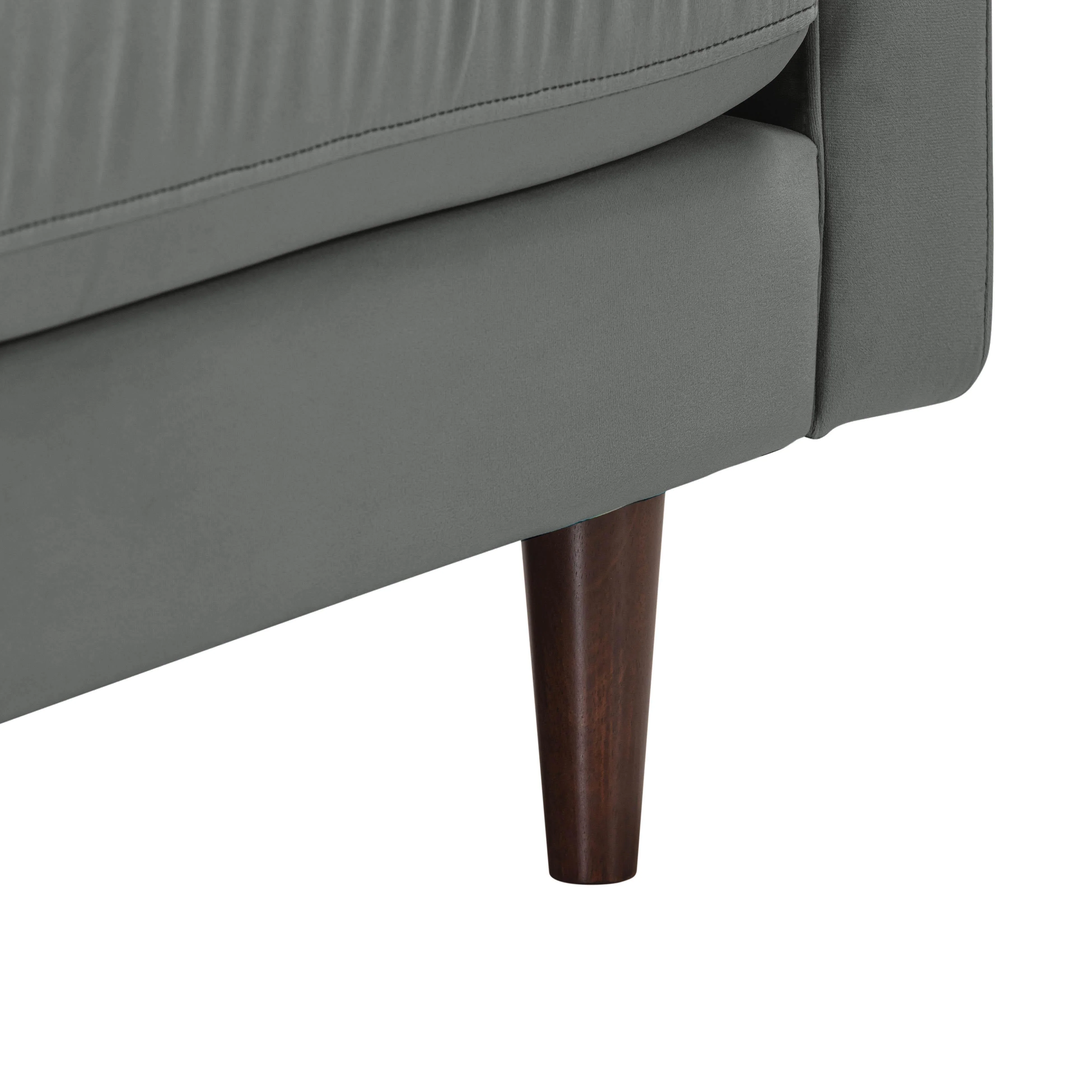 Cave Velvet Loveseat - Image 8