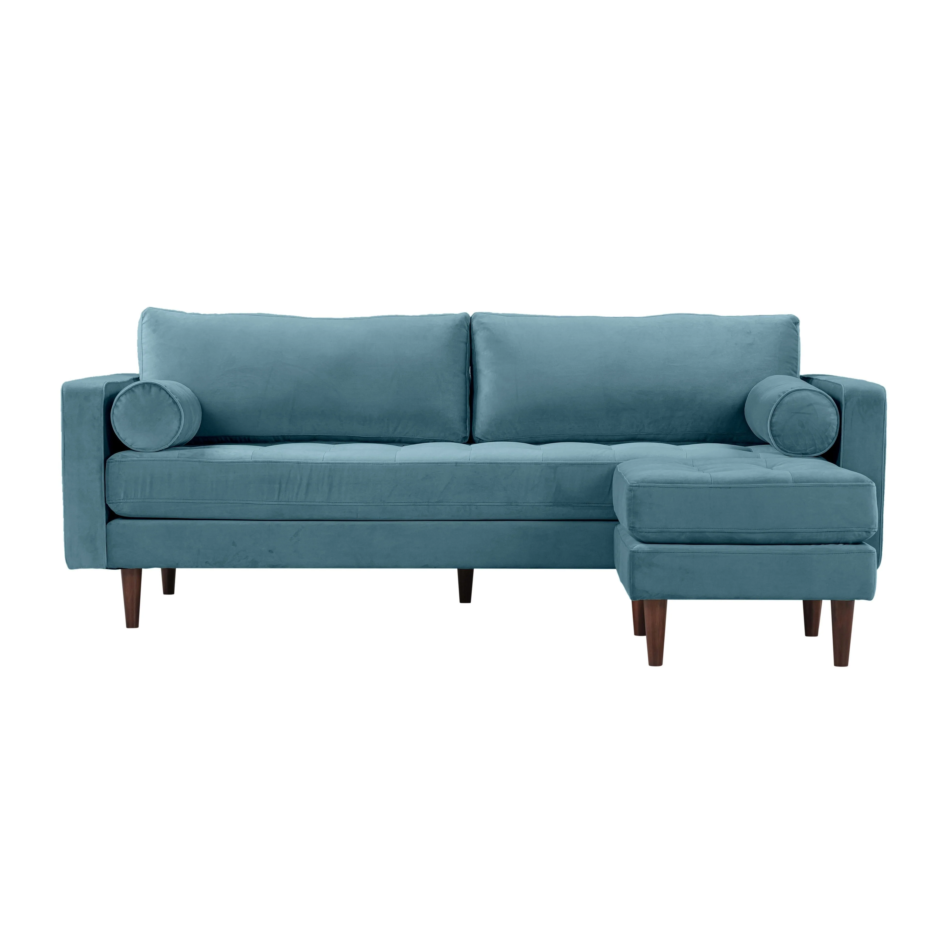 Cave Velvet Sectional - Image 3