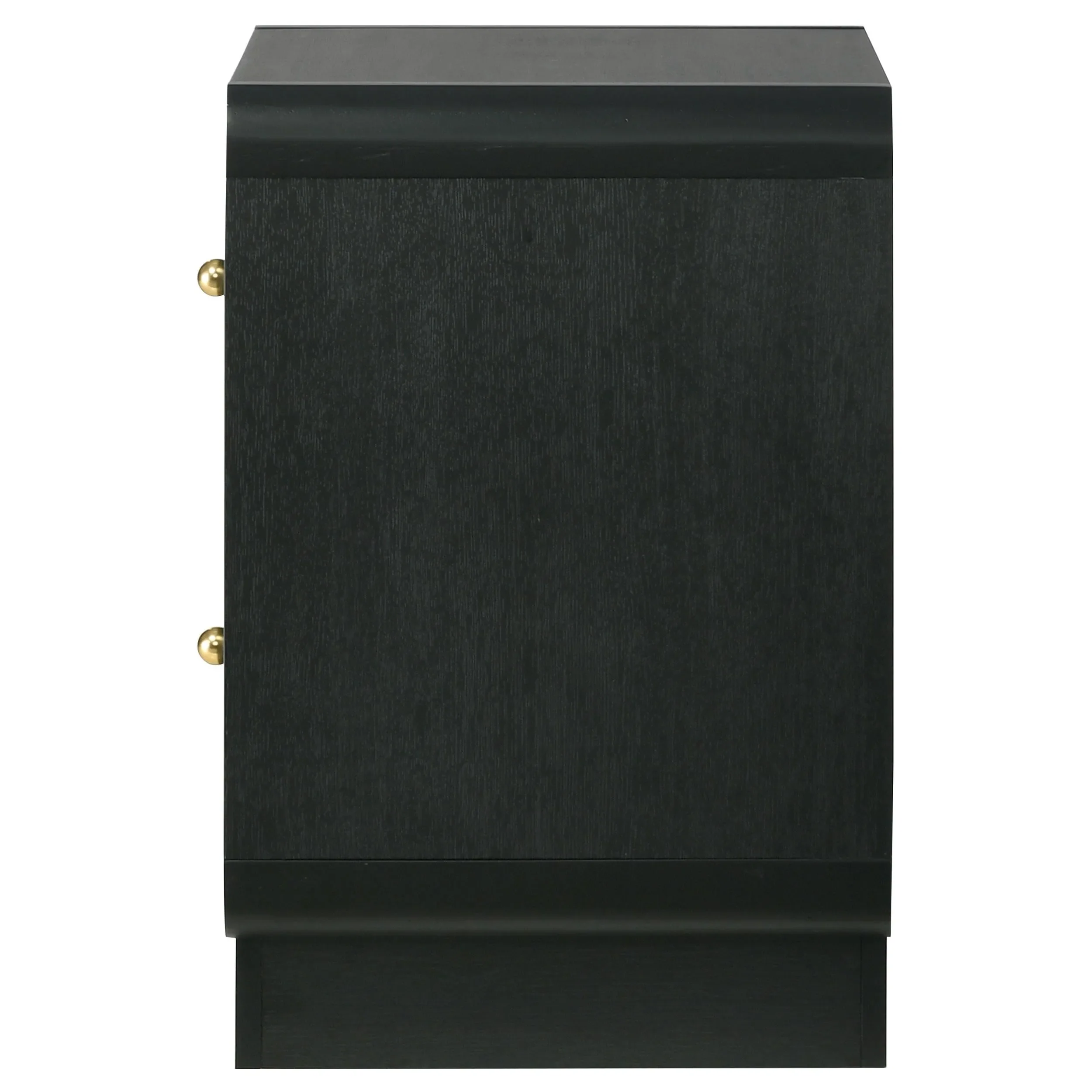 Cavelle Black 2-Drawer Nightstand - Image 5