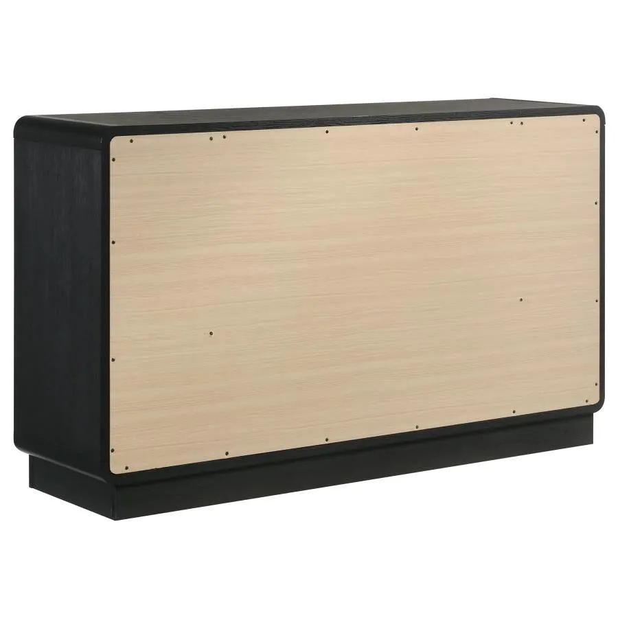 Cavelle Black 4-piece Queen Bedroom Set - Image 8