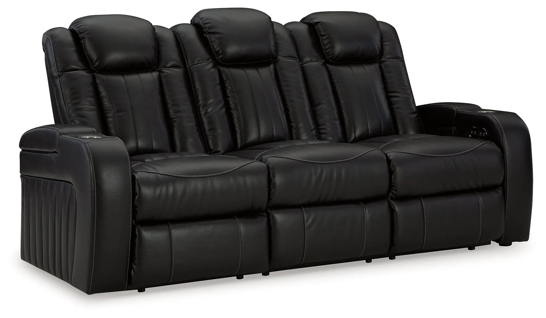 Caveman Den Midnight Dual Power Reclining Sofa - Image 2