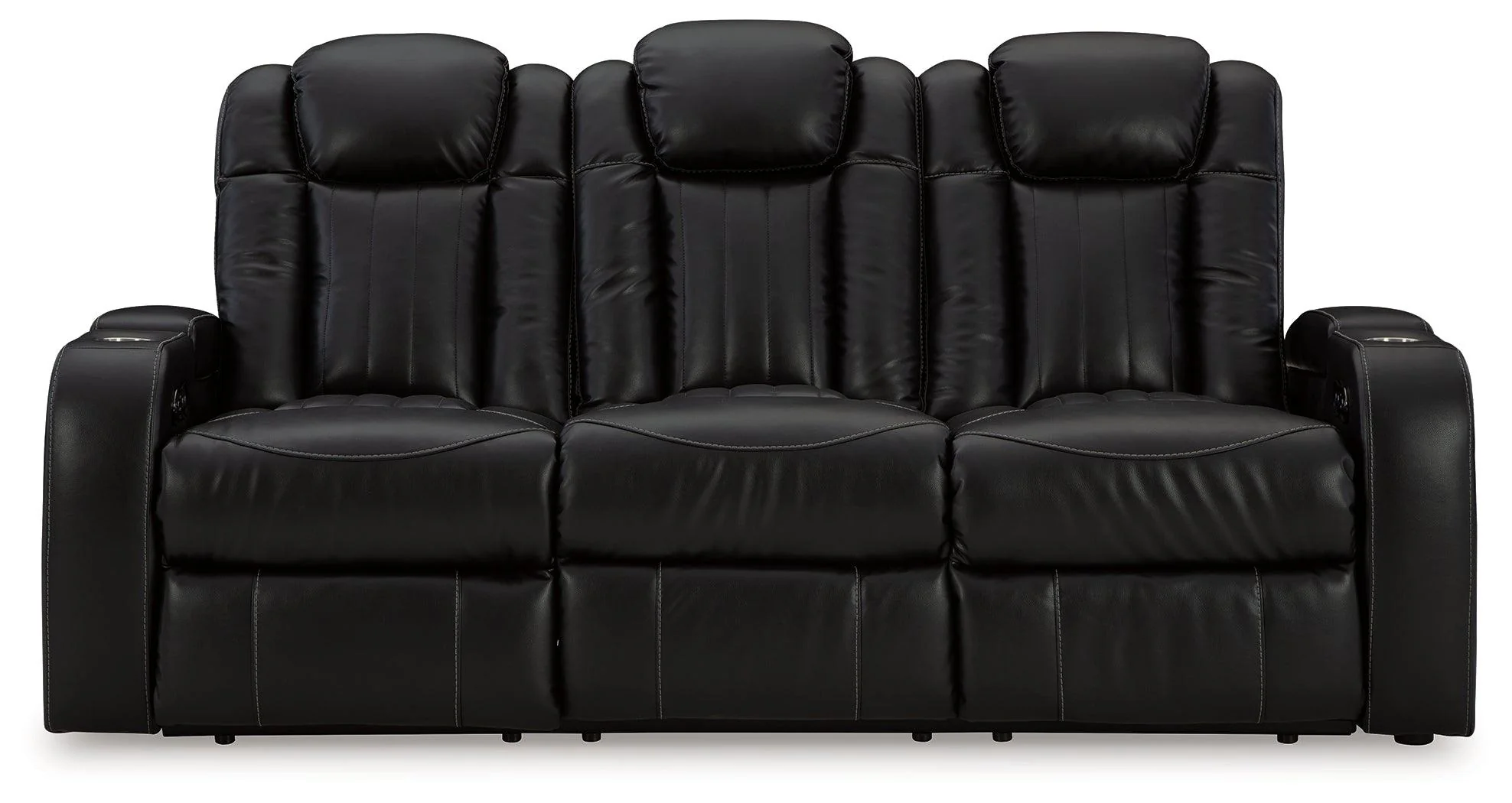 Caveman Den Midnight Dual Power Reclining Sofa - Image 4