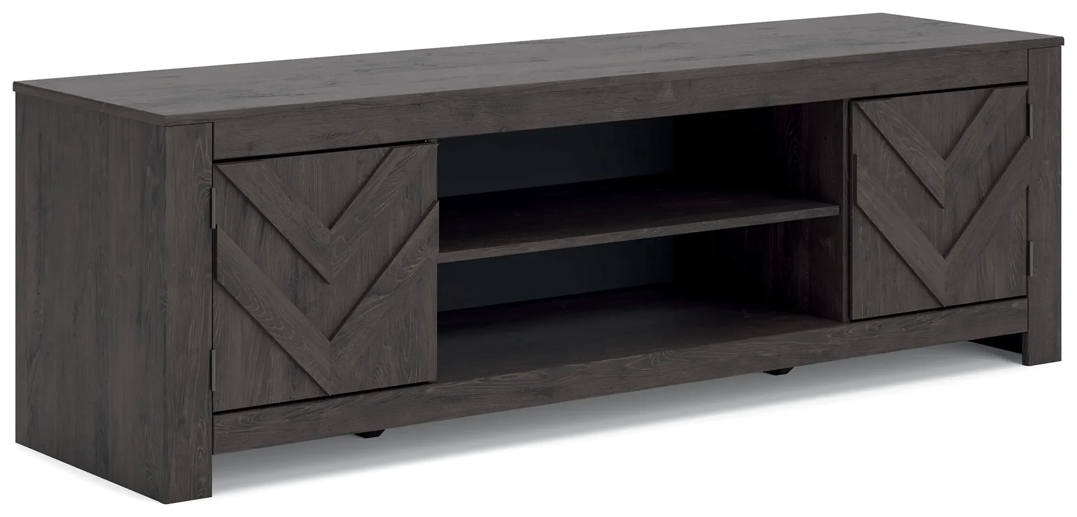 Cayboni Black 71" TV Stand - Image 2