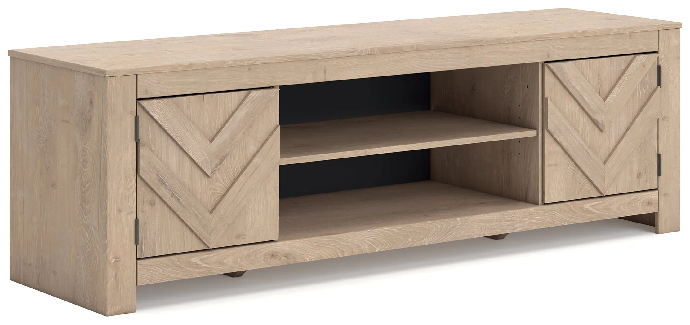 Cayboni Tan 71" TV Stand - Image 3