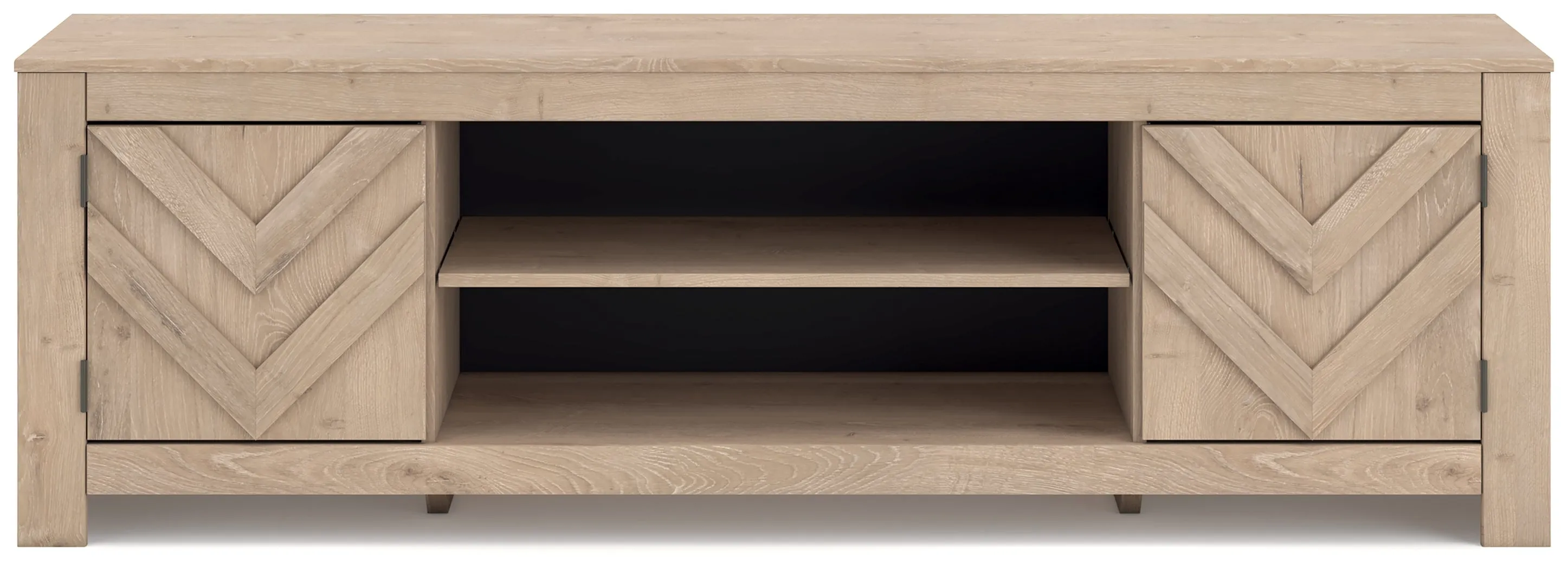 Cayboni Tan 71" TV Stand - Image 5