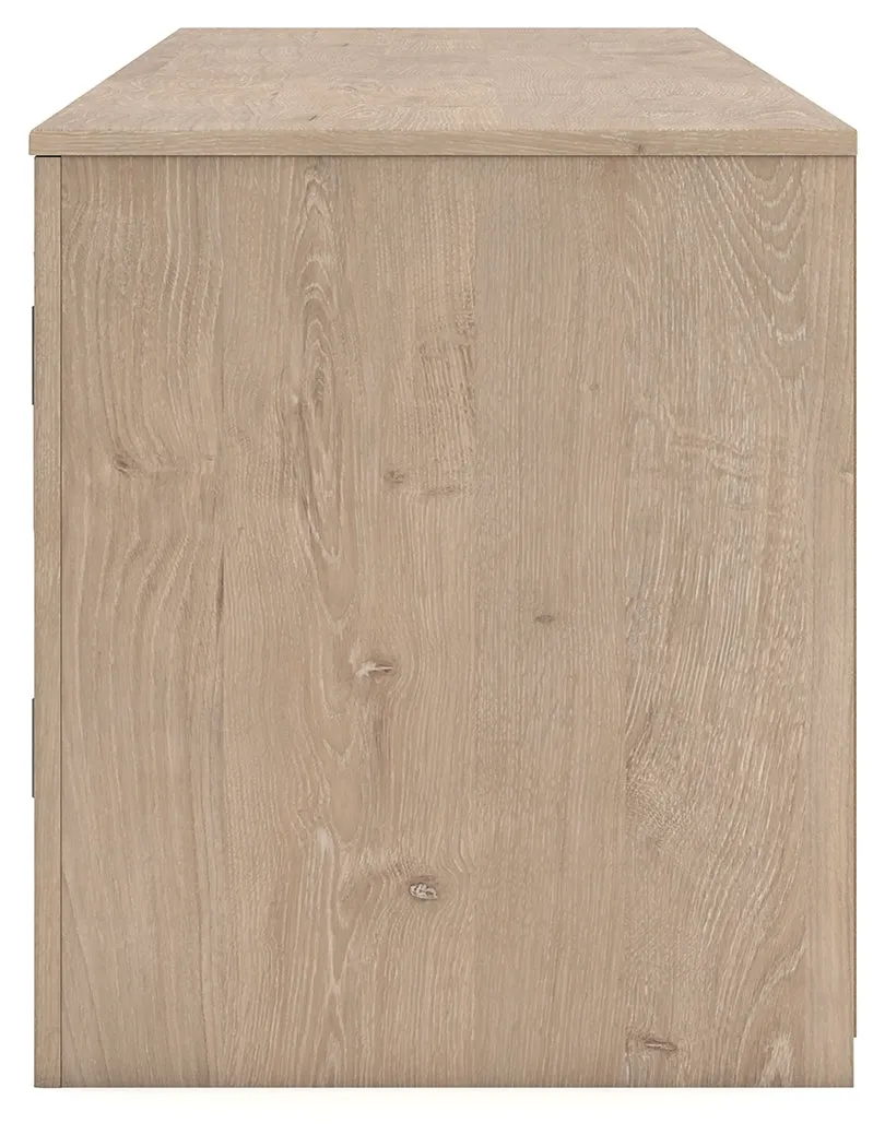 Cayboni Tan 71" TV Stand - Image 6