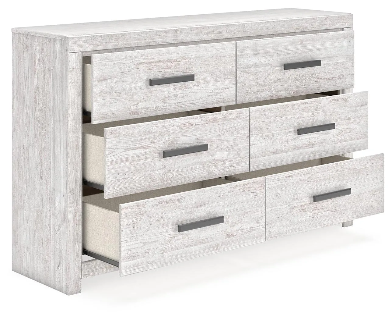 Cayboni Whitewash Dresser - Image 2