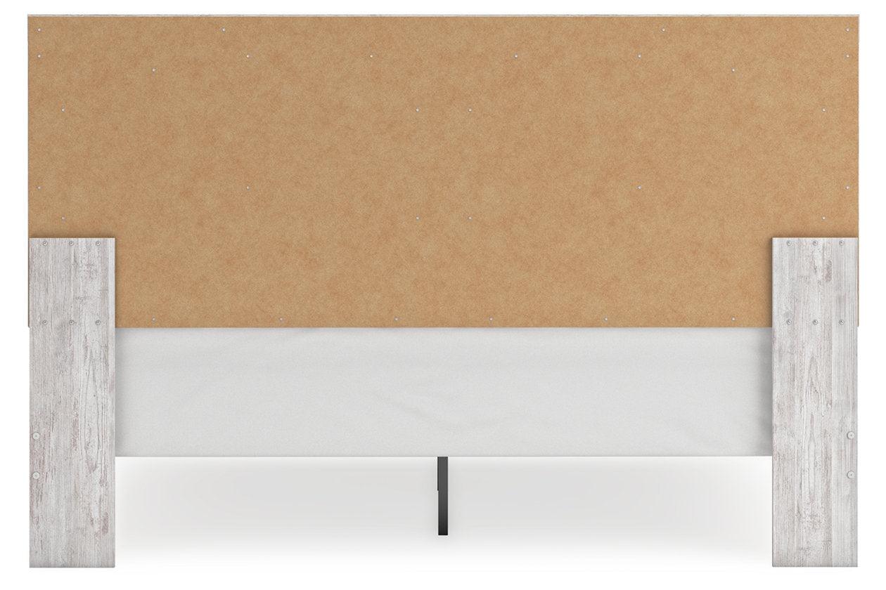 Cayboni Whitewash King Panel Bed - Image 5