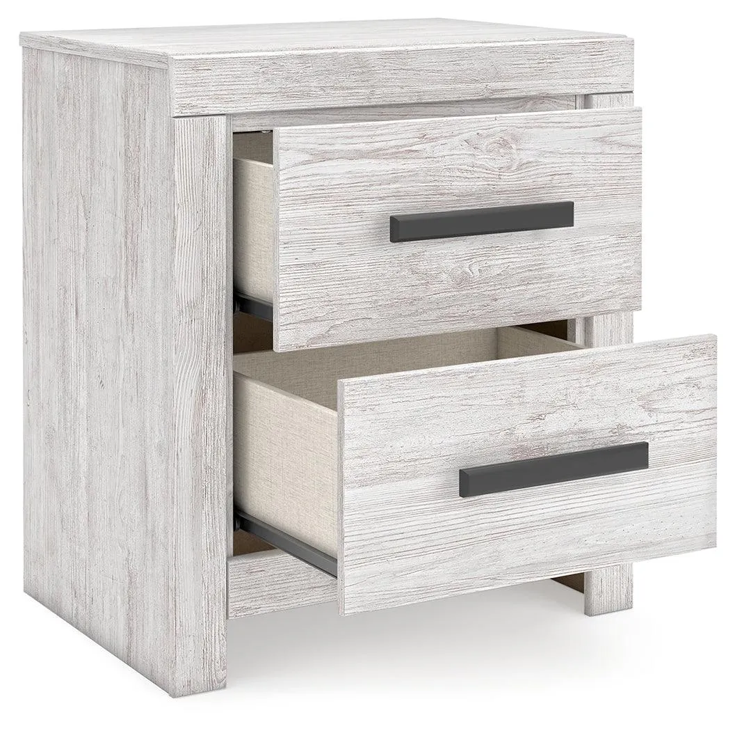 Cayboni Whitewash Nightstand - Image 2