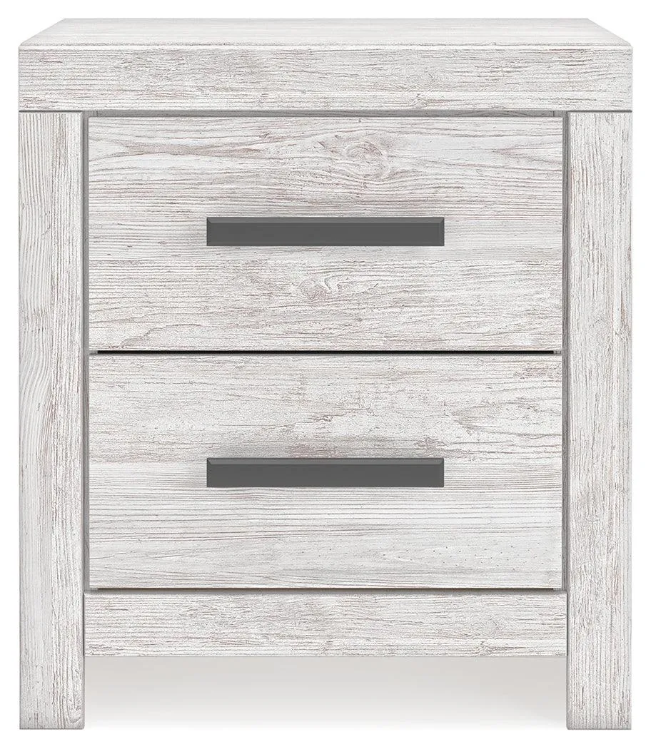 Cayboni Whitewash Nightstand - Image 3