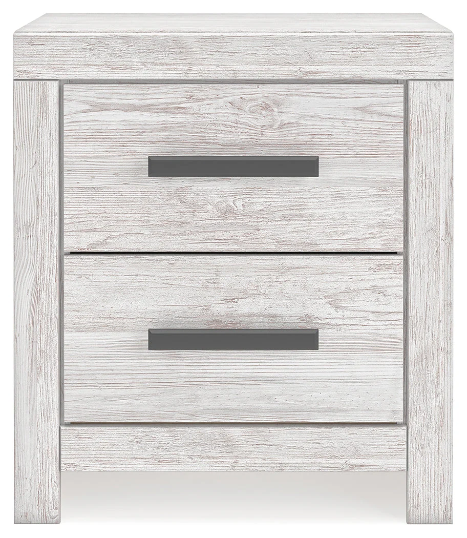 Cayboni Whitewash Panel Bedroom Set - Image 14