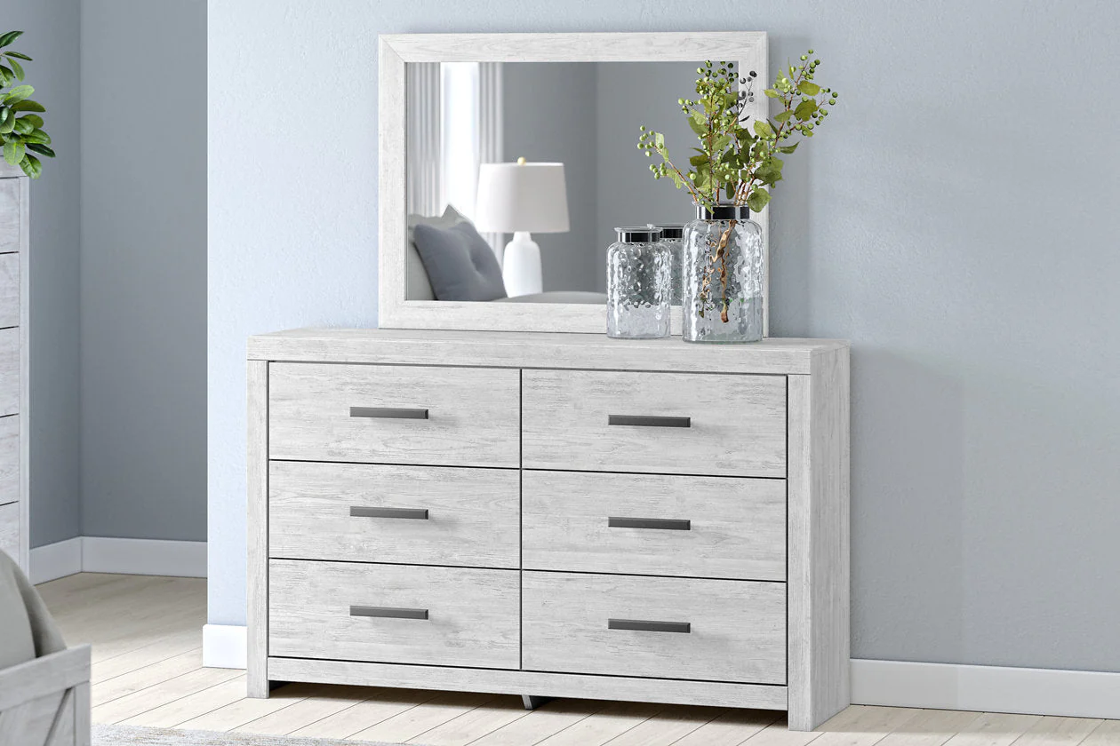Cayboni Whitewash Panel Bedroom Set - Image 29
