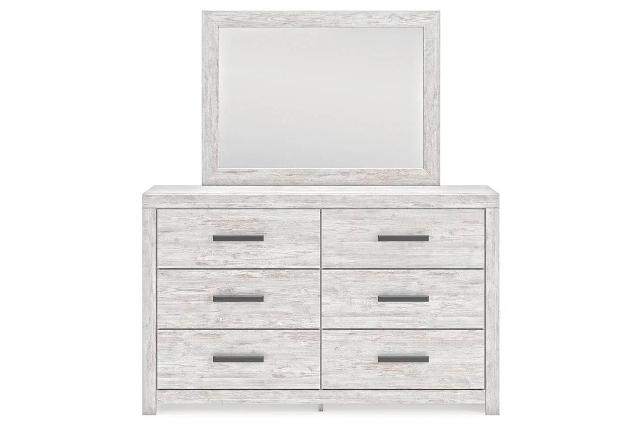 Cayboni Whitewash Panel Bedroom Set - Image 30