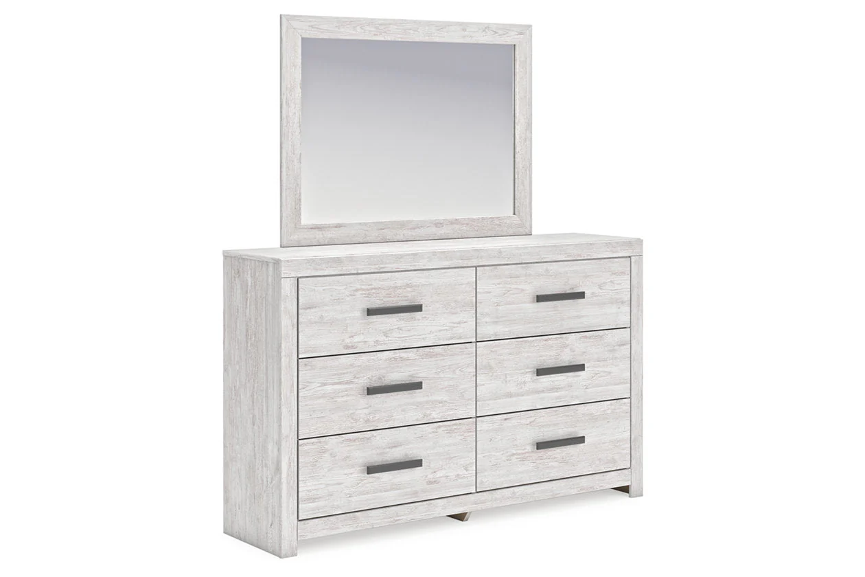 Cayboni Whitewash Panel Bedroom Set - Image 31