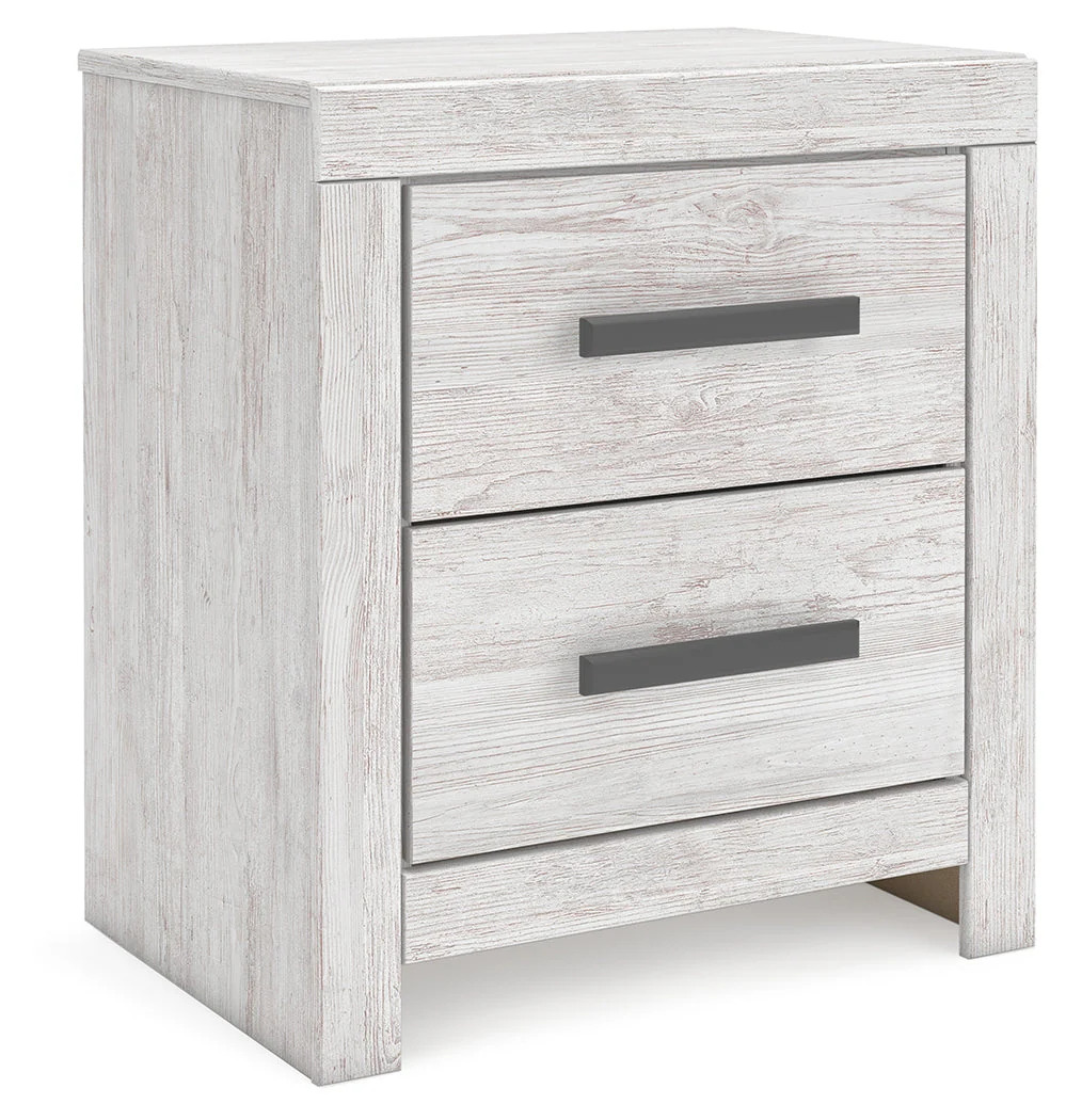 Cayboni Whitewash Panel Bedroom Set - Image 34