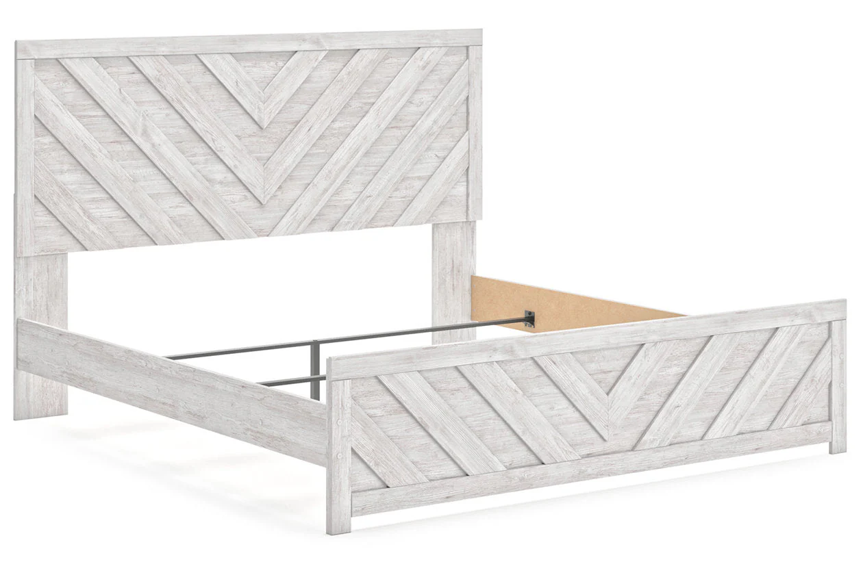 Cayboni Whitewash Panel Bedroom Set - Image 47
