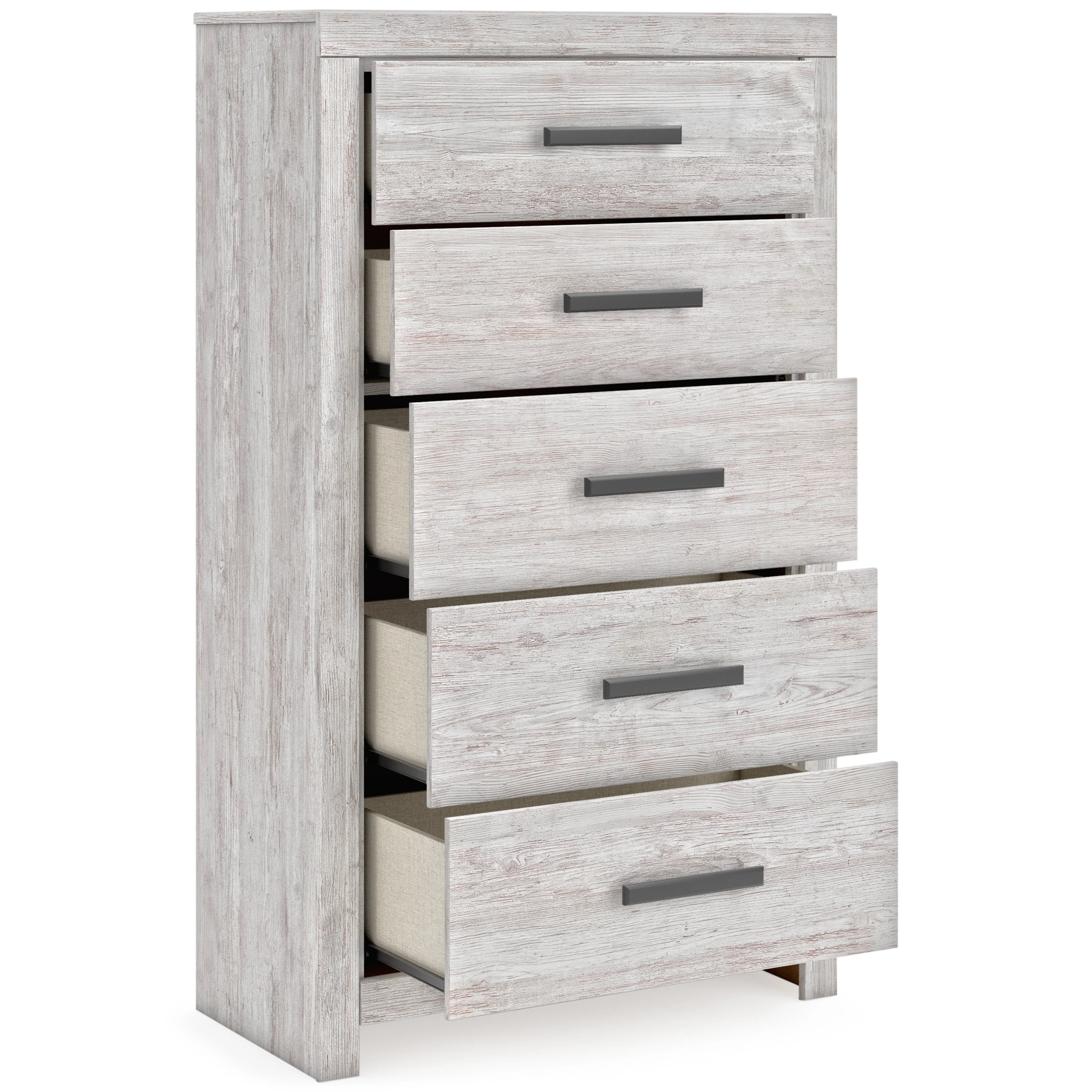 Cayboni Whitewash Panel Bedroom Set - Image 57