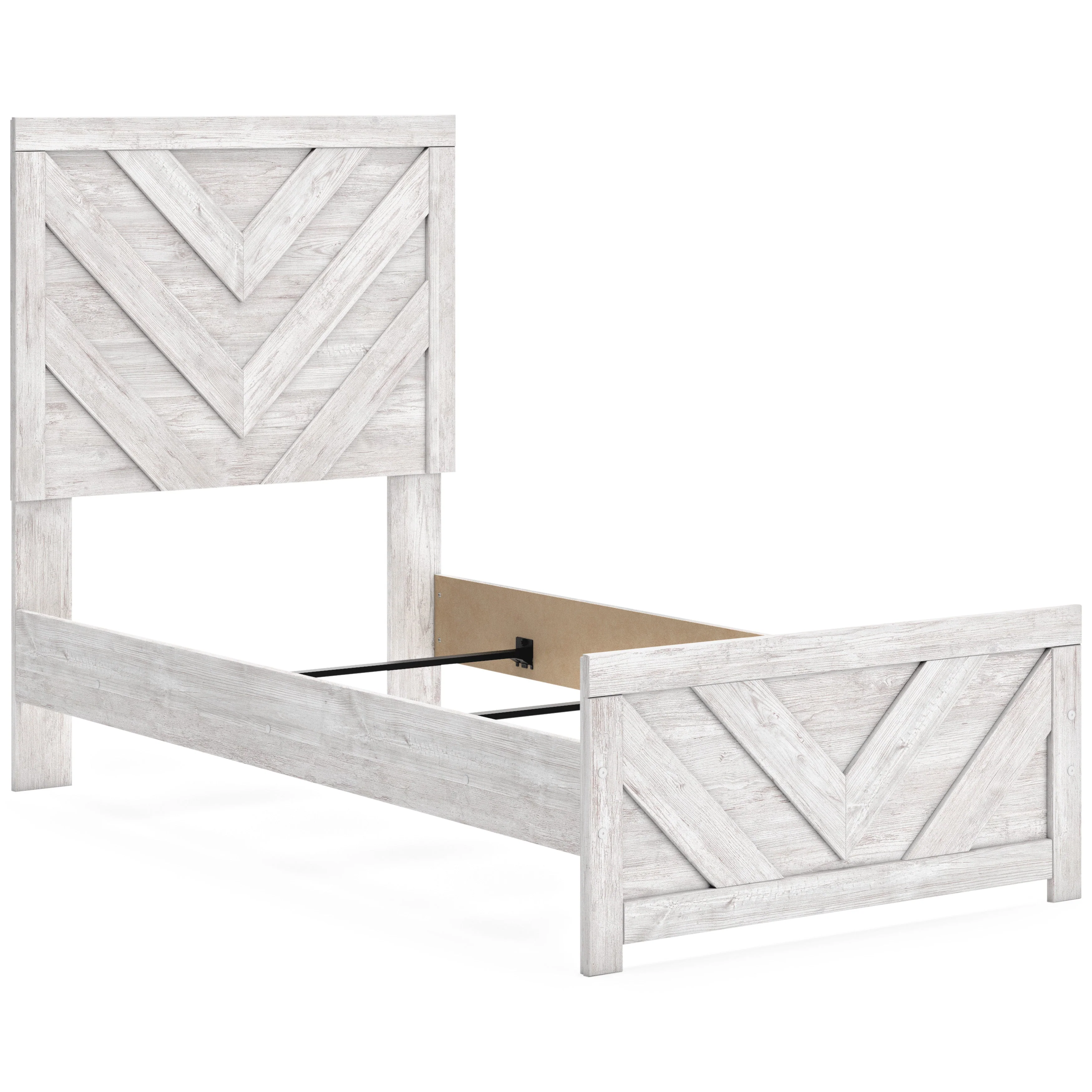 Cayboni Whitewash Panel Youth Bedroom Set - Image 3