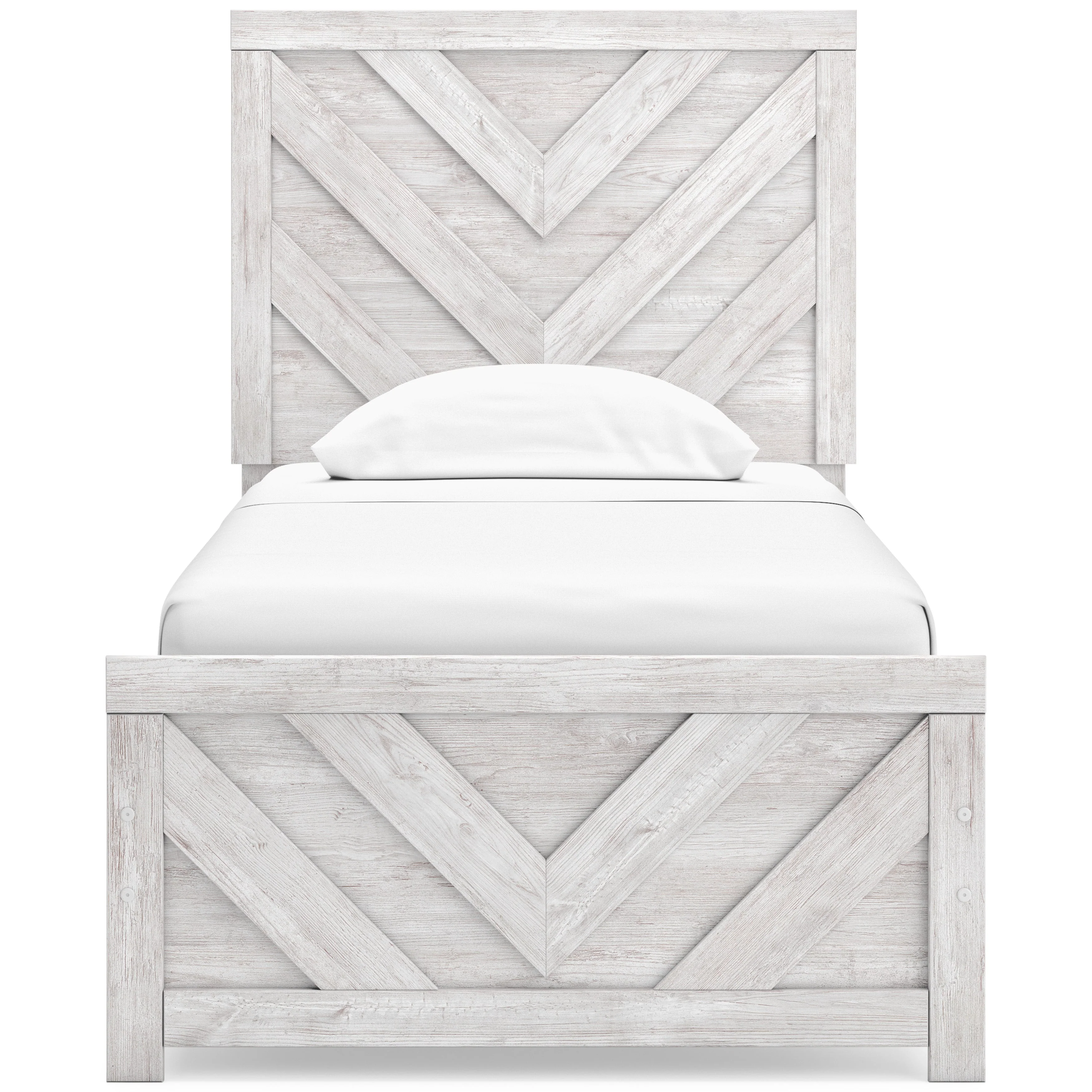 Cayboni Whitewash Panel Youth Bedroom Set - Image 4