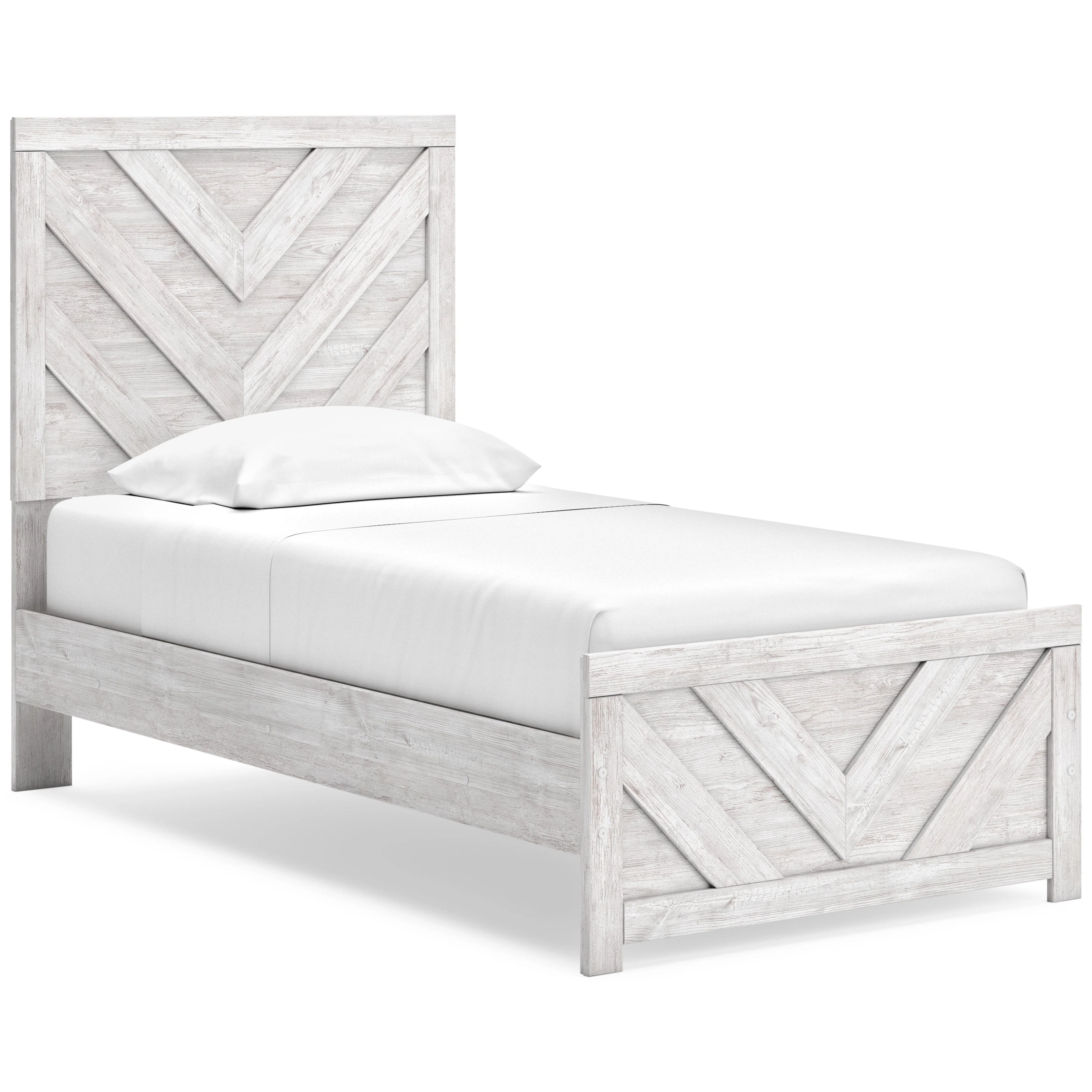 Cayboni Whitewash Panel Youth Bedroom Set - Image 5