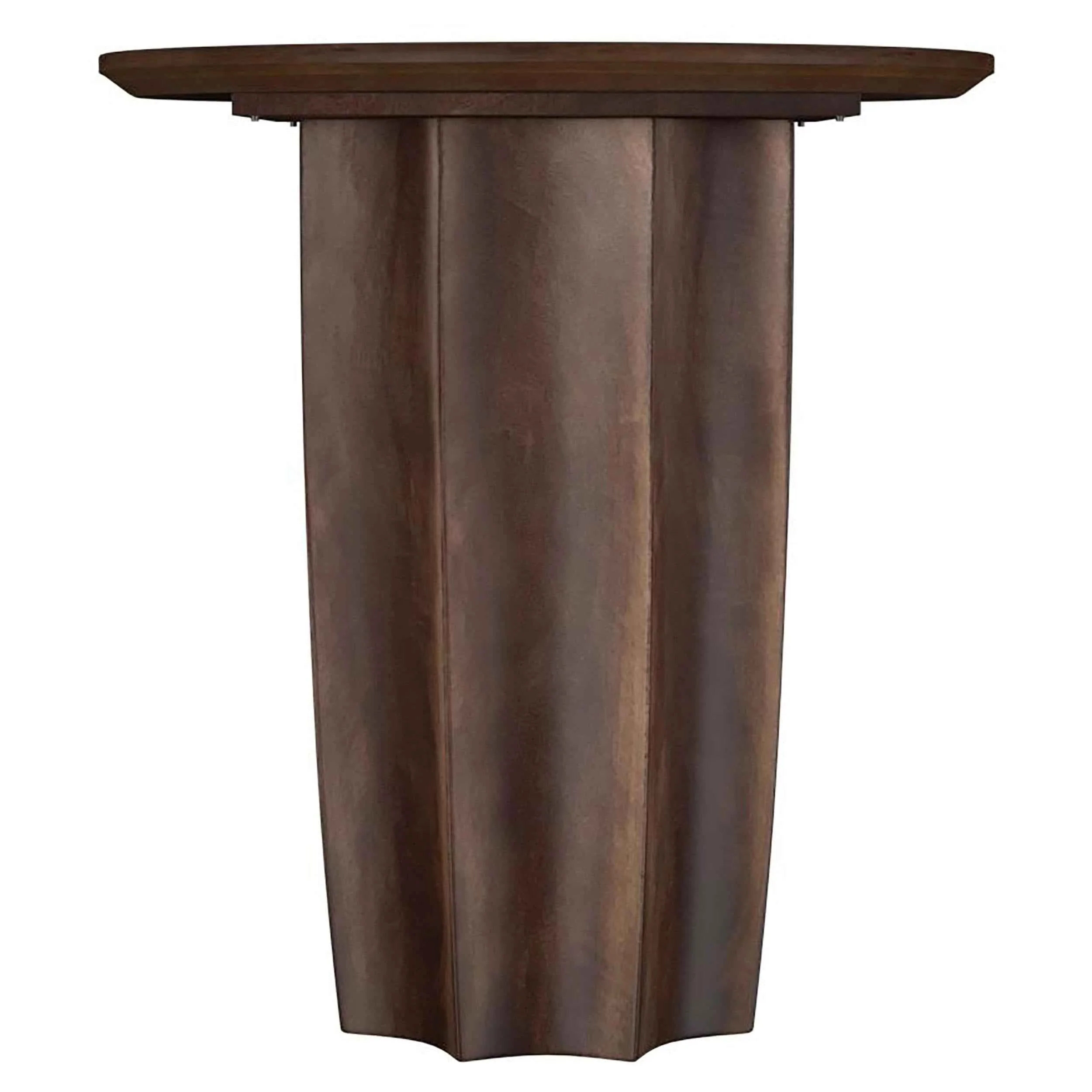 Cayenne Walnut 2-Piece Solid Mango Wood Coffee Table Set - Image 4