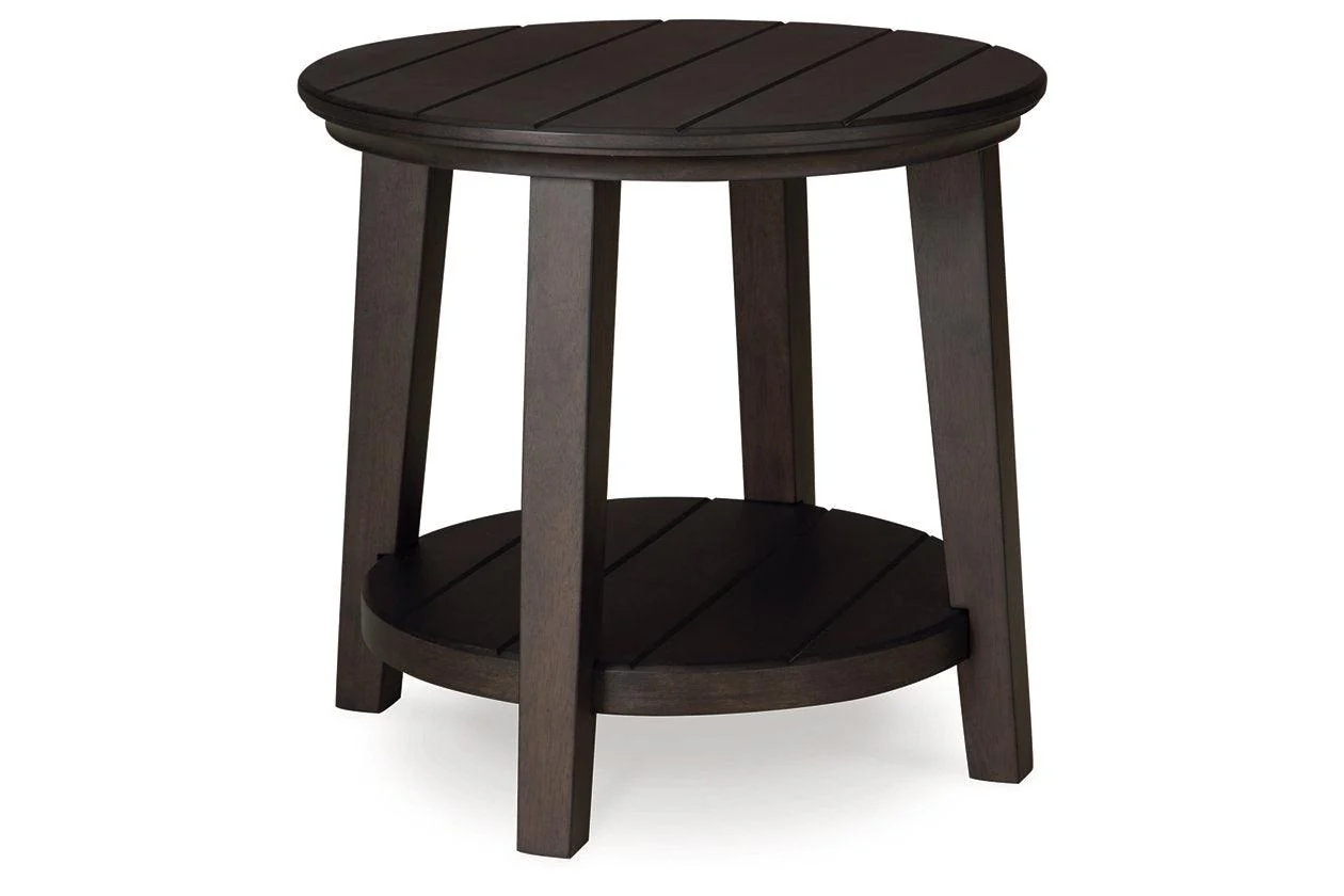 Celamar Dark Brown Coffee Table and 1 End Table - Image 7