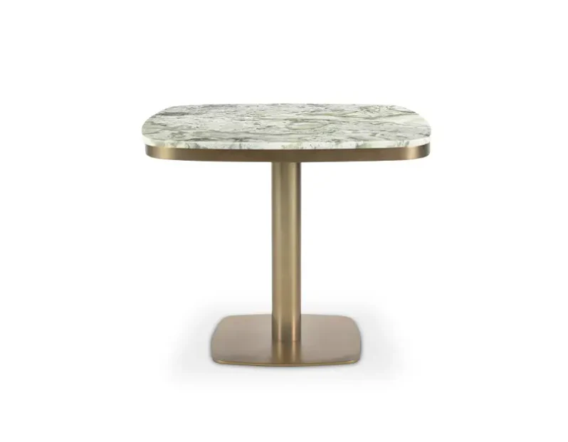 Celeste Cafe Table - Green Onyx Marble