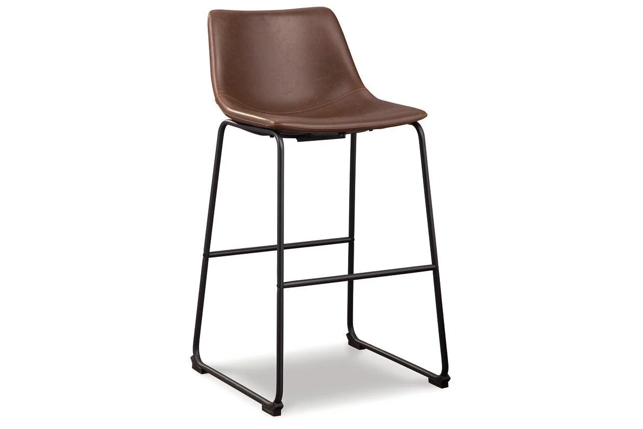 Centiar Brown Pub Height Barstool, Set of 2 - Image 3