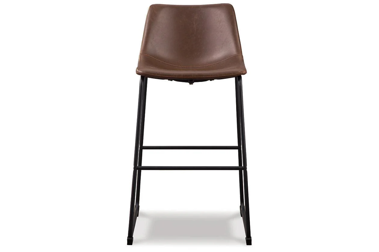 Centiar Brown Pub Height Barstool, Set of 2 - Image 4