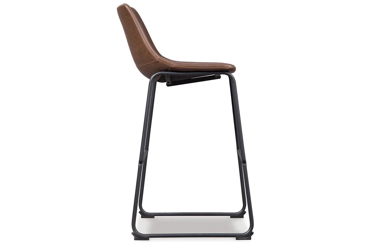 Centiar Brown Pub Height Barstool, Set of 2 - Image 5