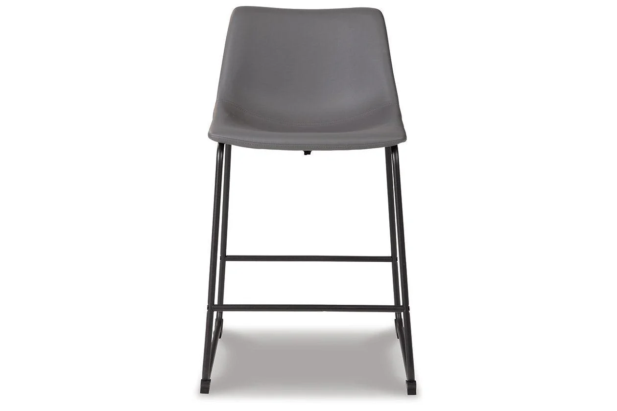 Centiar Gray Counter Height Barstool, Set of 2 - Image 3