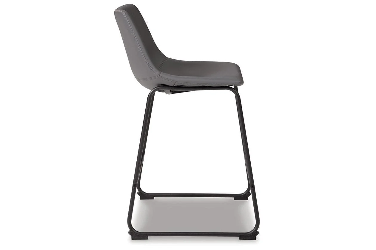 Centiar Gray Counter Height Barstool, Set of 2 - Image 4