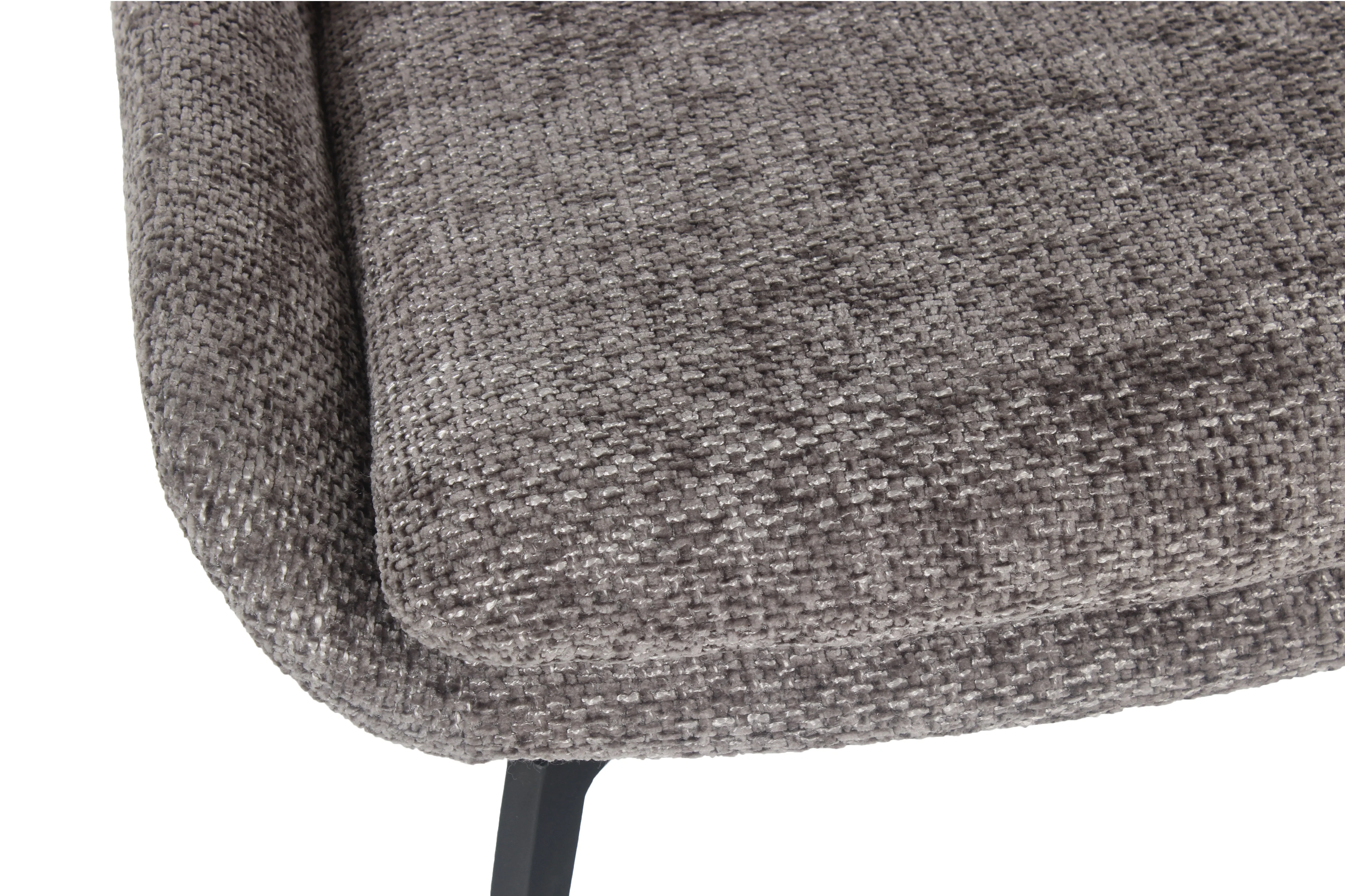 CEO 180 Degree Return Swivel Upholstered Dining Chair in Oyster (Set of 2) - Image 6