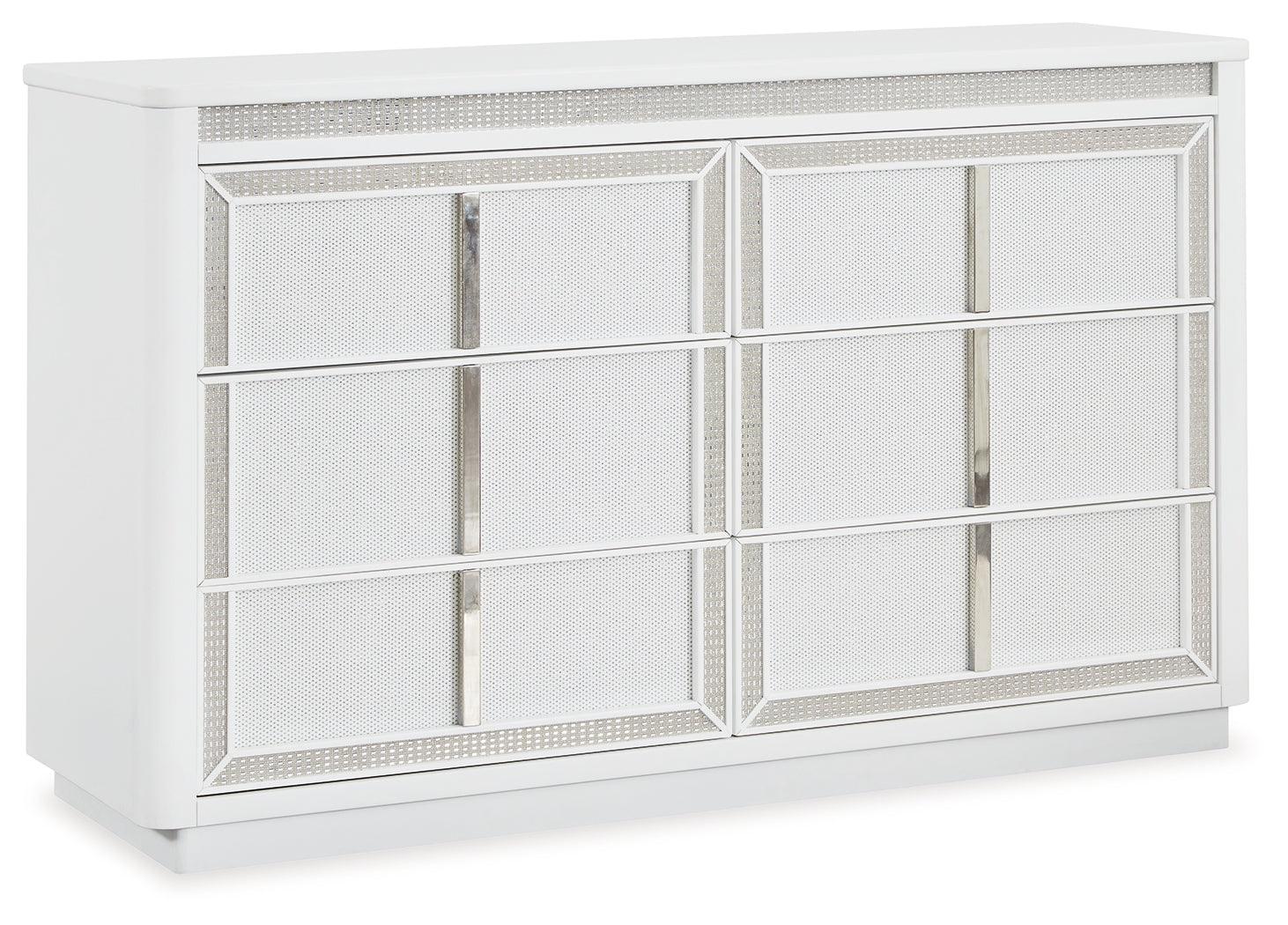 Chalanna White Dresser - Image 11