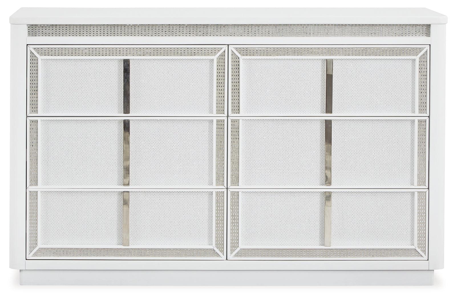 Chalanna White Dresser - Image 3