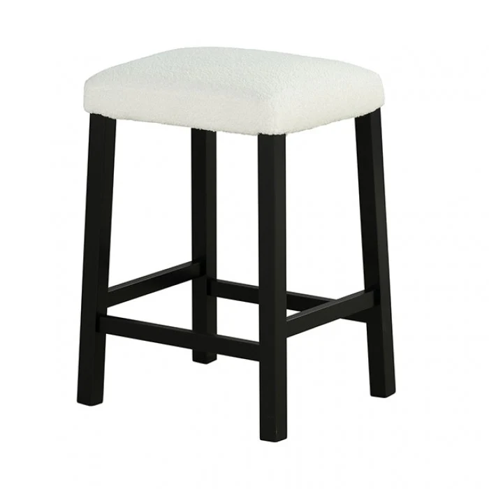 Chalcedony Black/White/Ivory 3-Piece Dining Room Set - Image 3