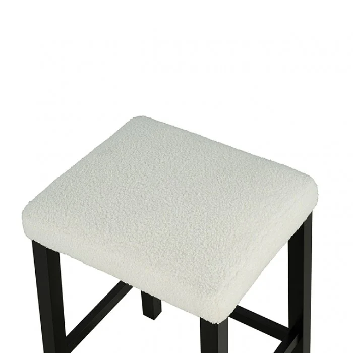 Chalcedony Black/White/Ivory 3-Piece Dining Room Set - Image 4