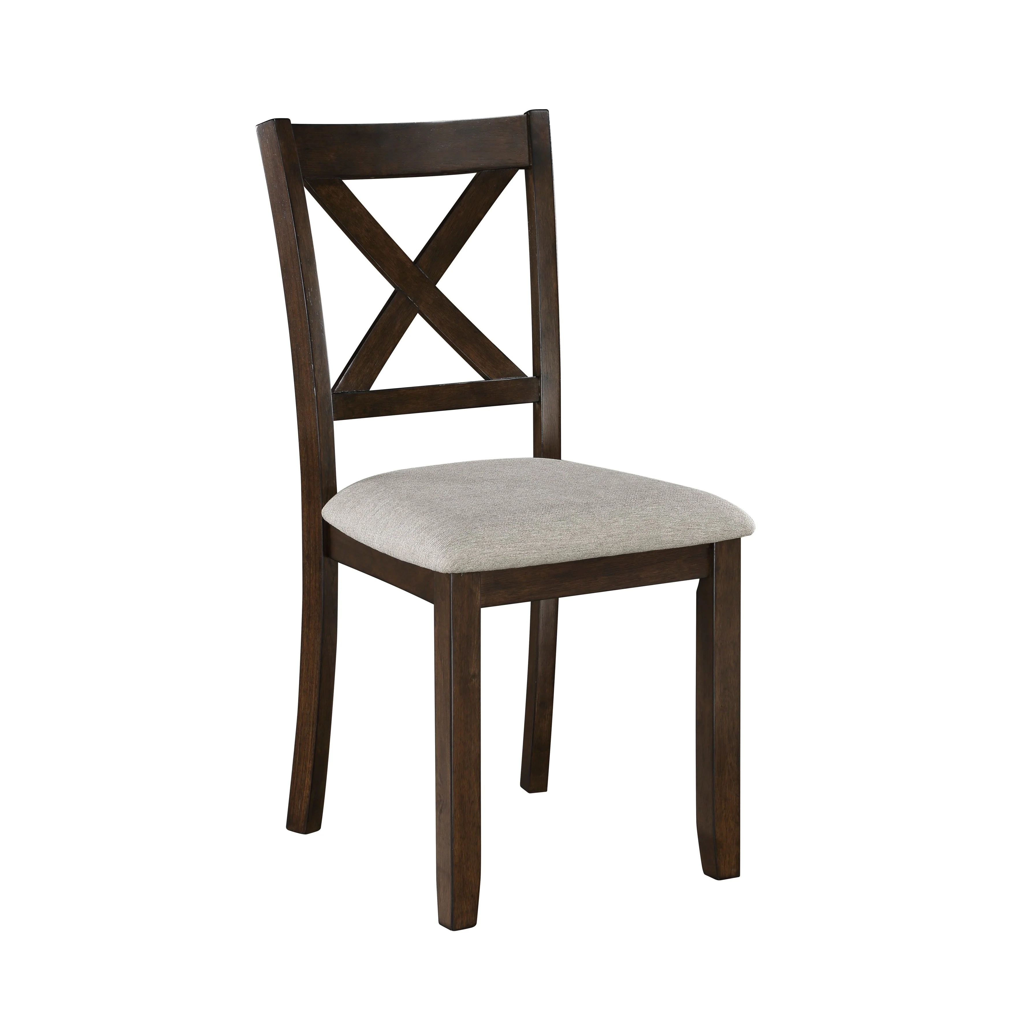 Challis Dark Cherry 7-Piece Dining Set - Image 7
