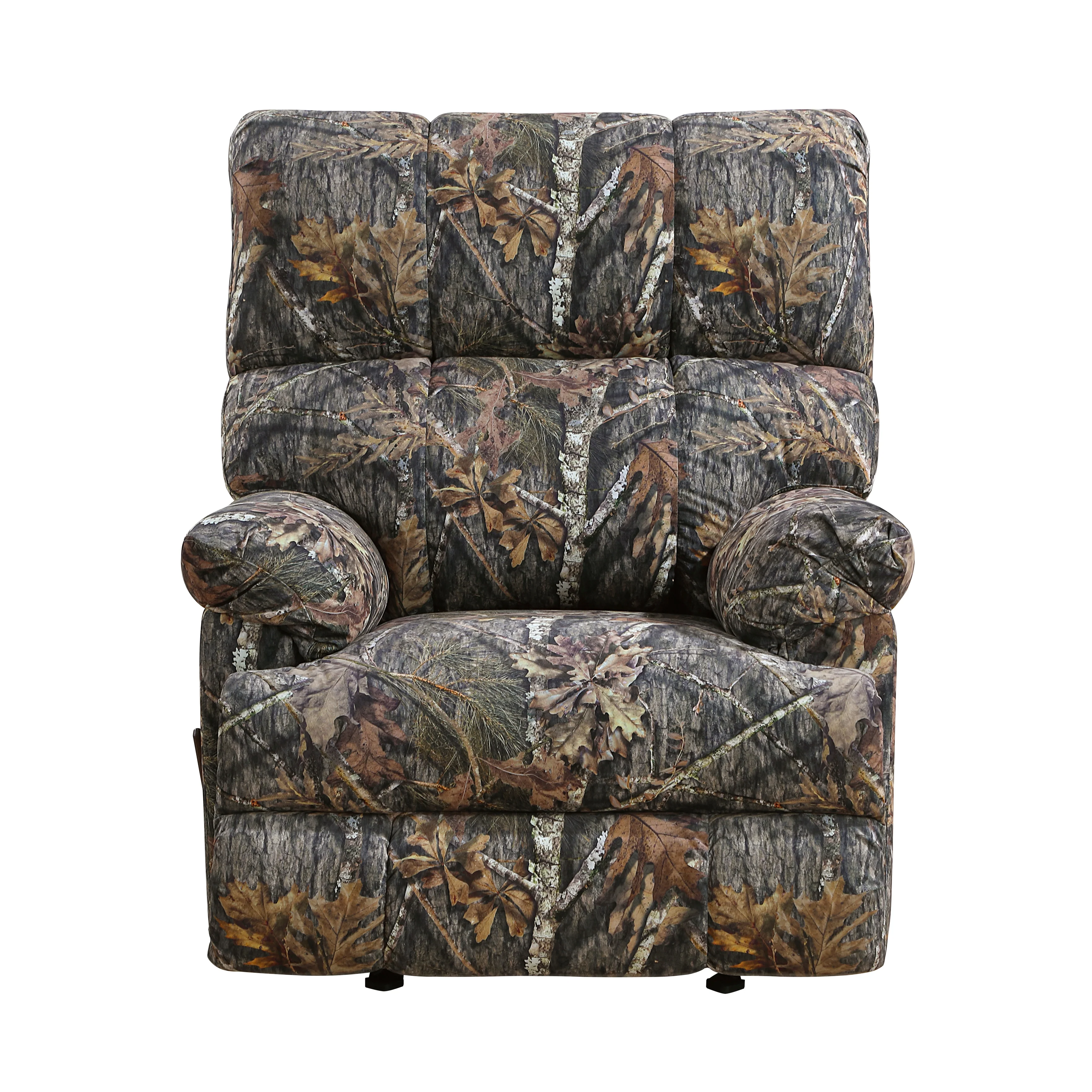 Charleston Camoflage Upholstered Glider Recliner Chair