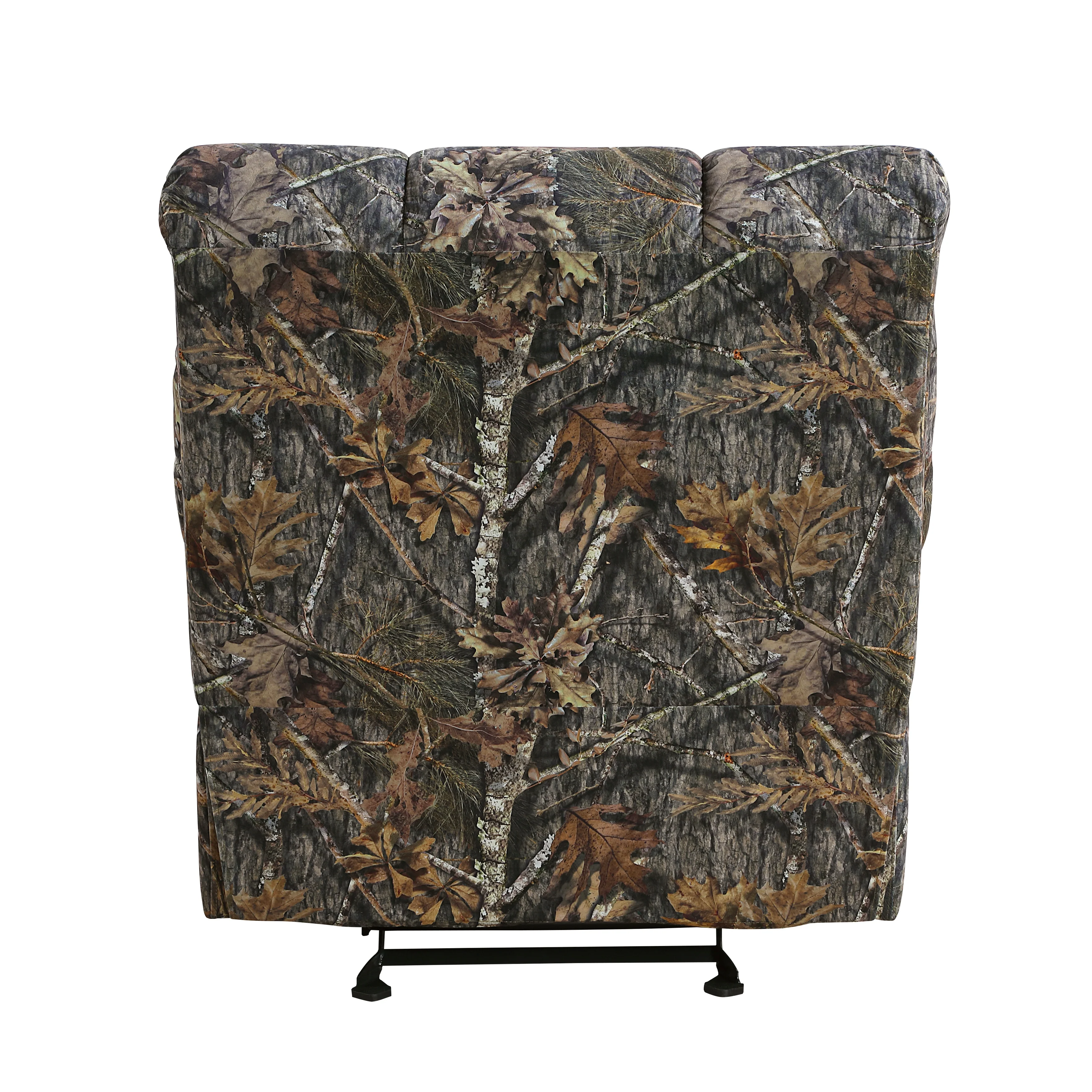 Charleston Camoflage Upholstered Glider Recliner Chair - Image 4