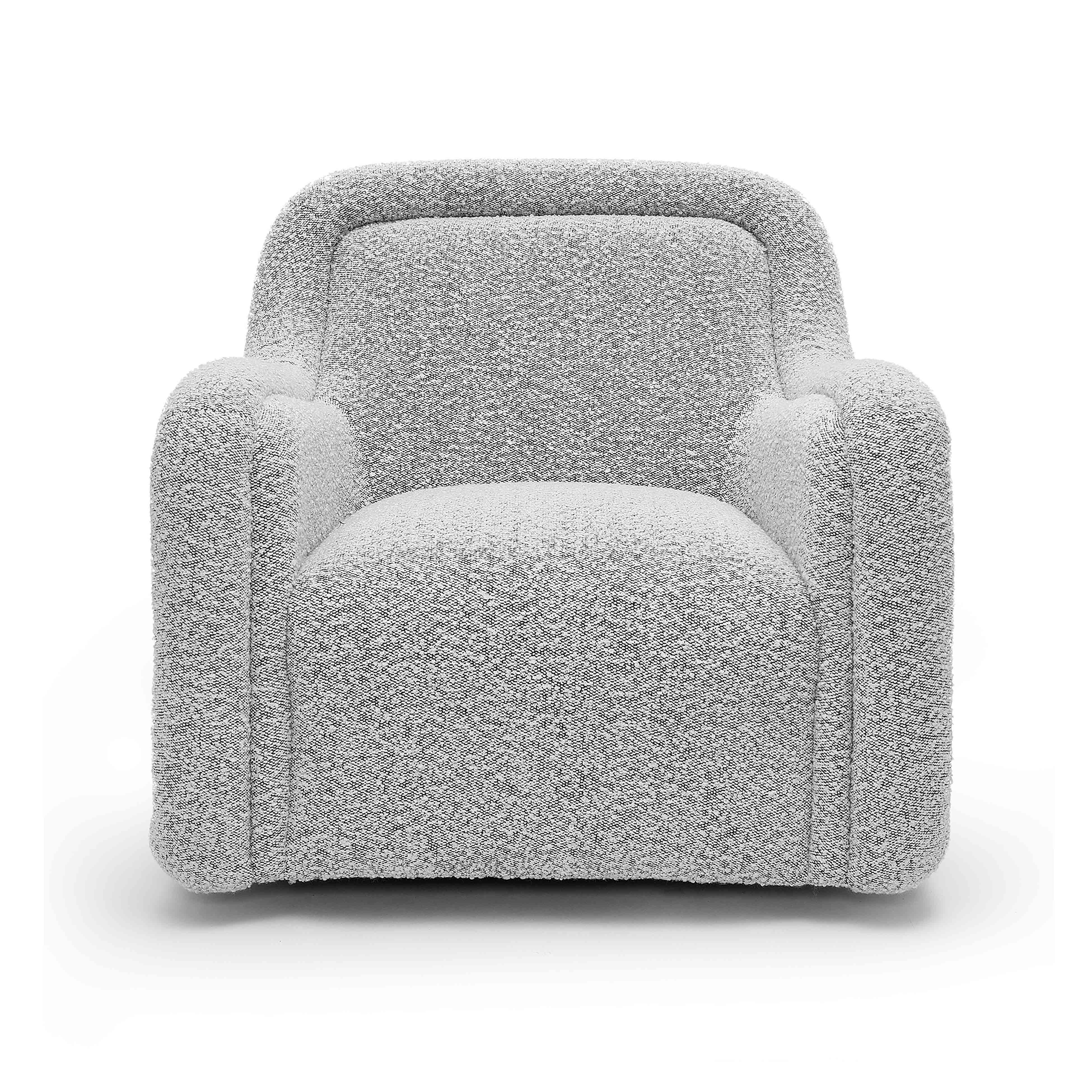 Charli Boucle Swivel Chair - Image 10