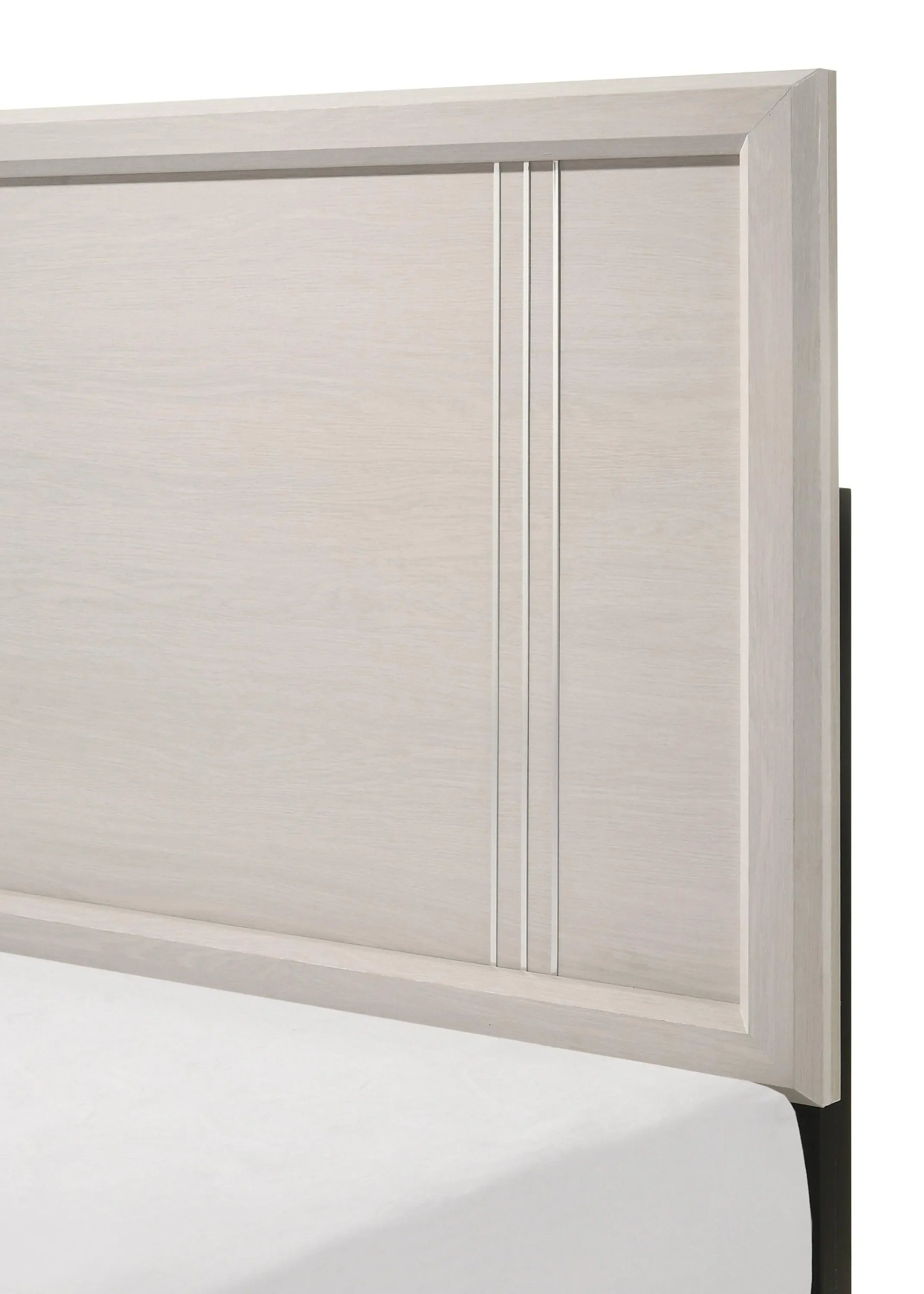 Charlie White Queen Panel Bed - Image 3