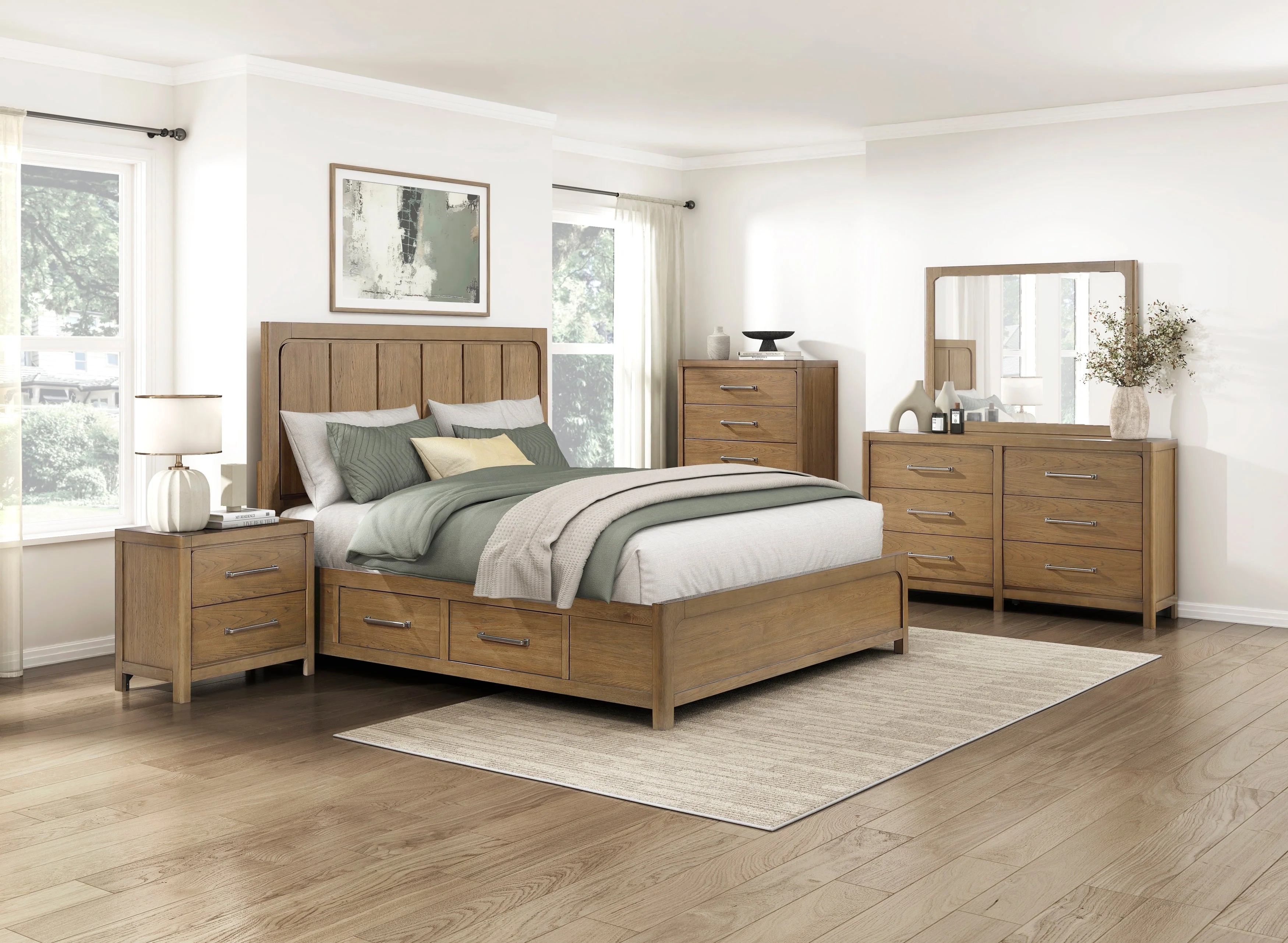 Charlotte Light Brown Dresser - Image 6