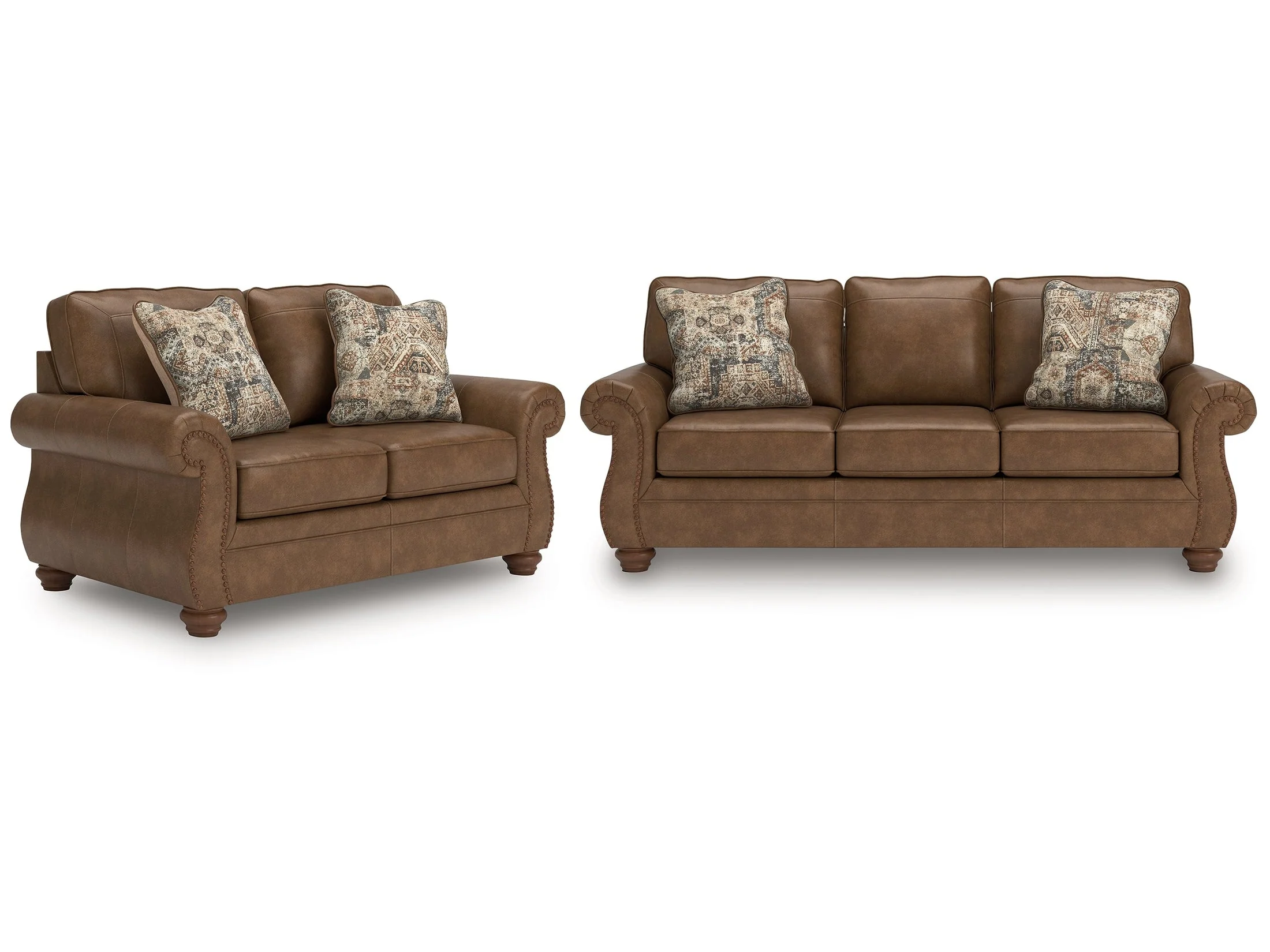 Chasemore Earth Sofa and Loveseat - Image 2