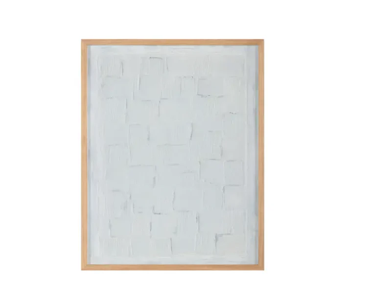 Checkerboard Framed Painting