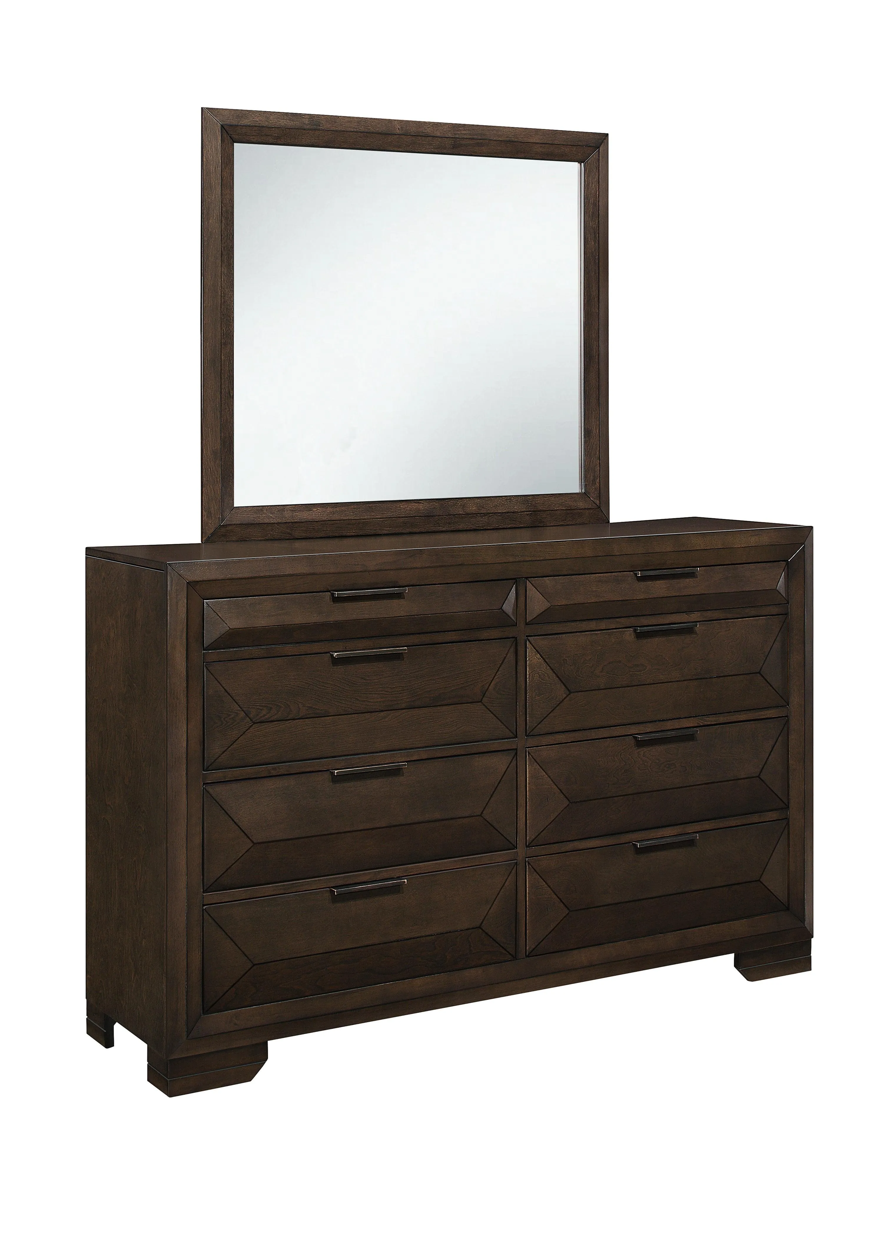 Chesky Warm Espresso Dresser - Image 3