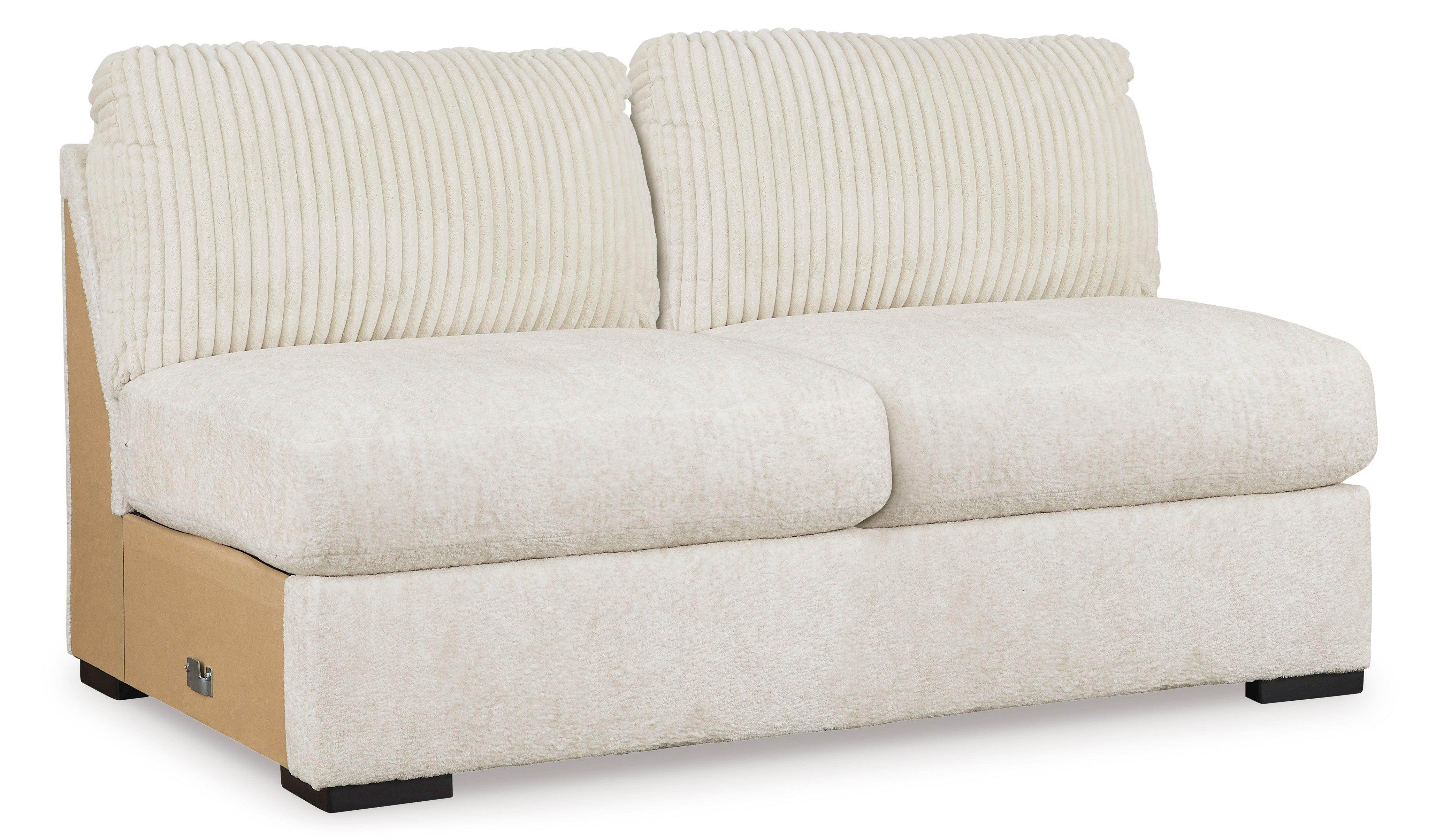 Chessington Ivory 4-Piece Right Arm Facing (RAF) Chaise Sectional - Image 11